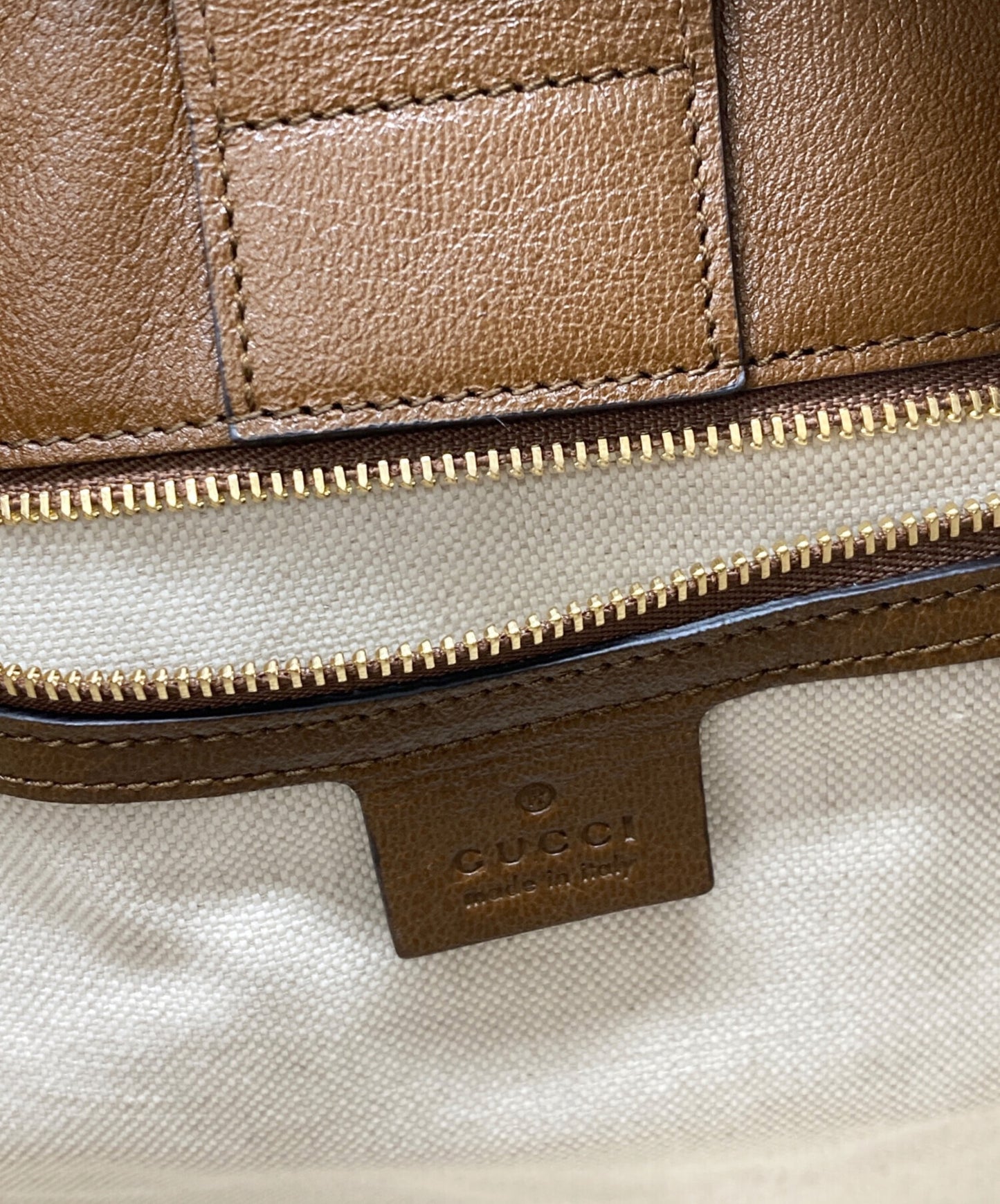 [Pre-owned] GUCCI Horsebit 1955 tote bag 623694