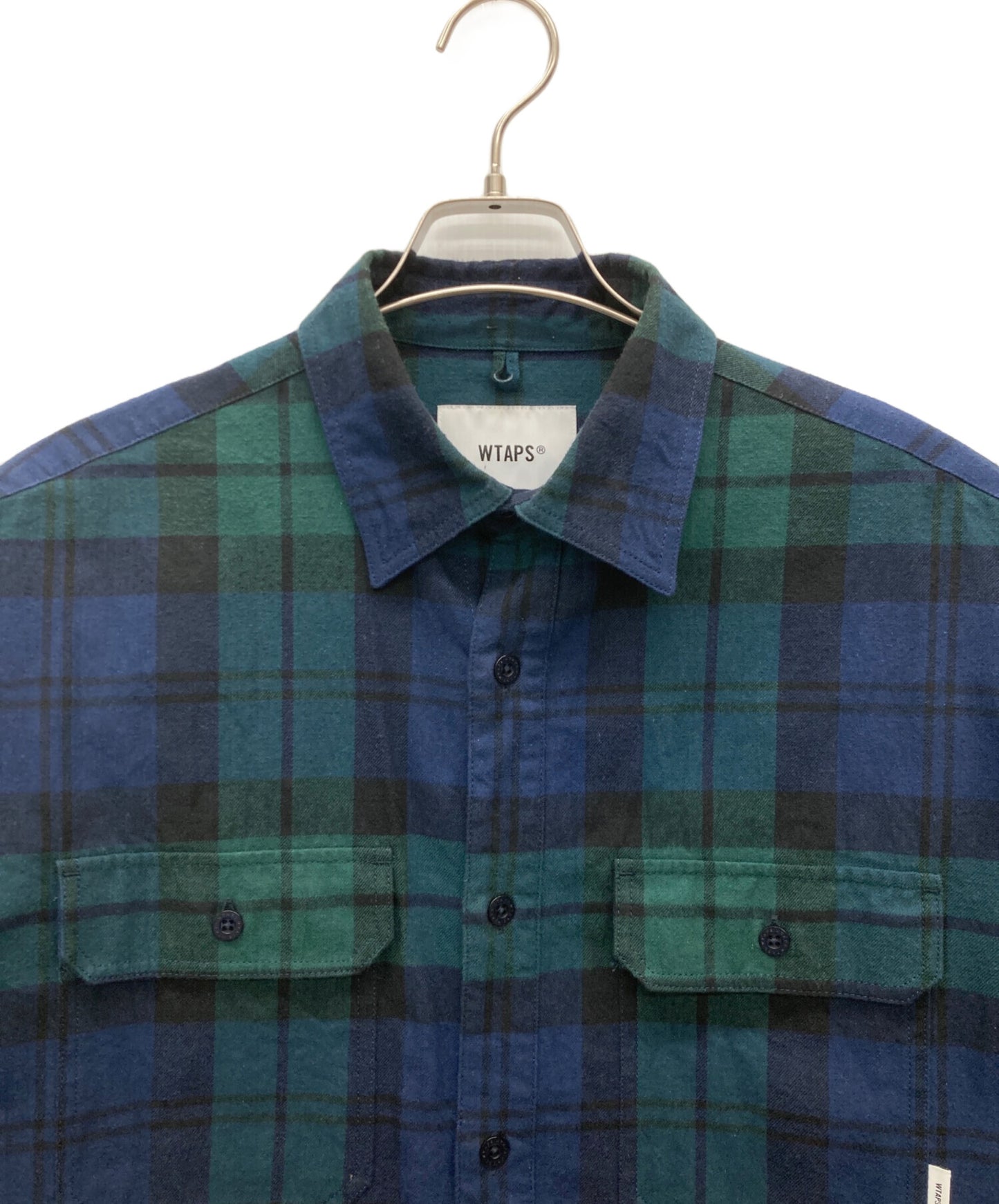[Pre-owned] WTAPS DECK/LS/COTTON.FLANNEL 222TQDT-SHM01