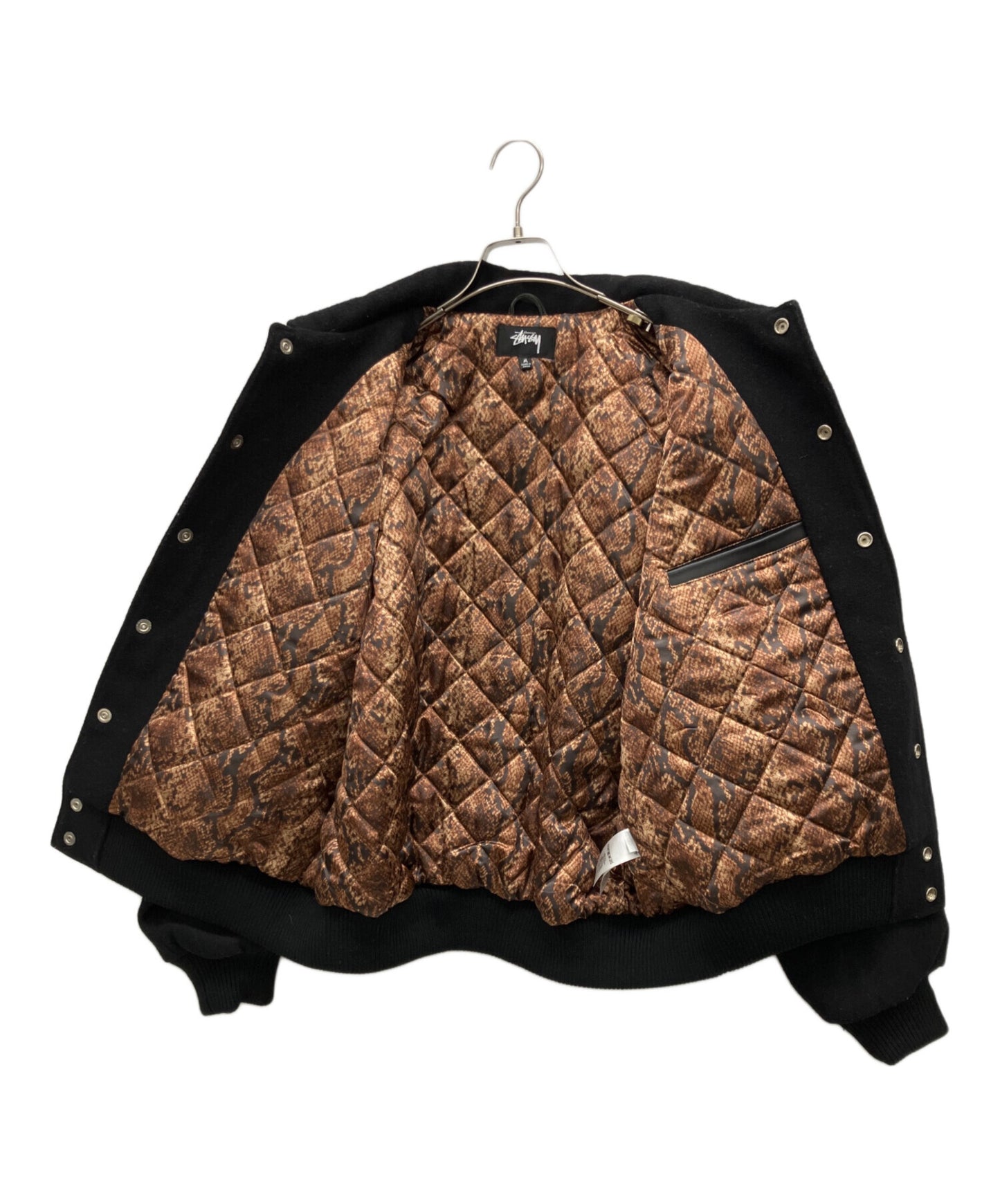 [Pre-owned] stussy 80 Wool Varsity Jacket 115713
