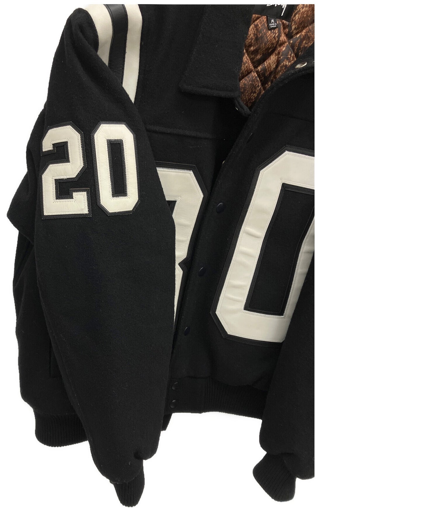 [Pre-owned] stussy 80 Wool Varsity Jacket 115713