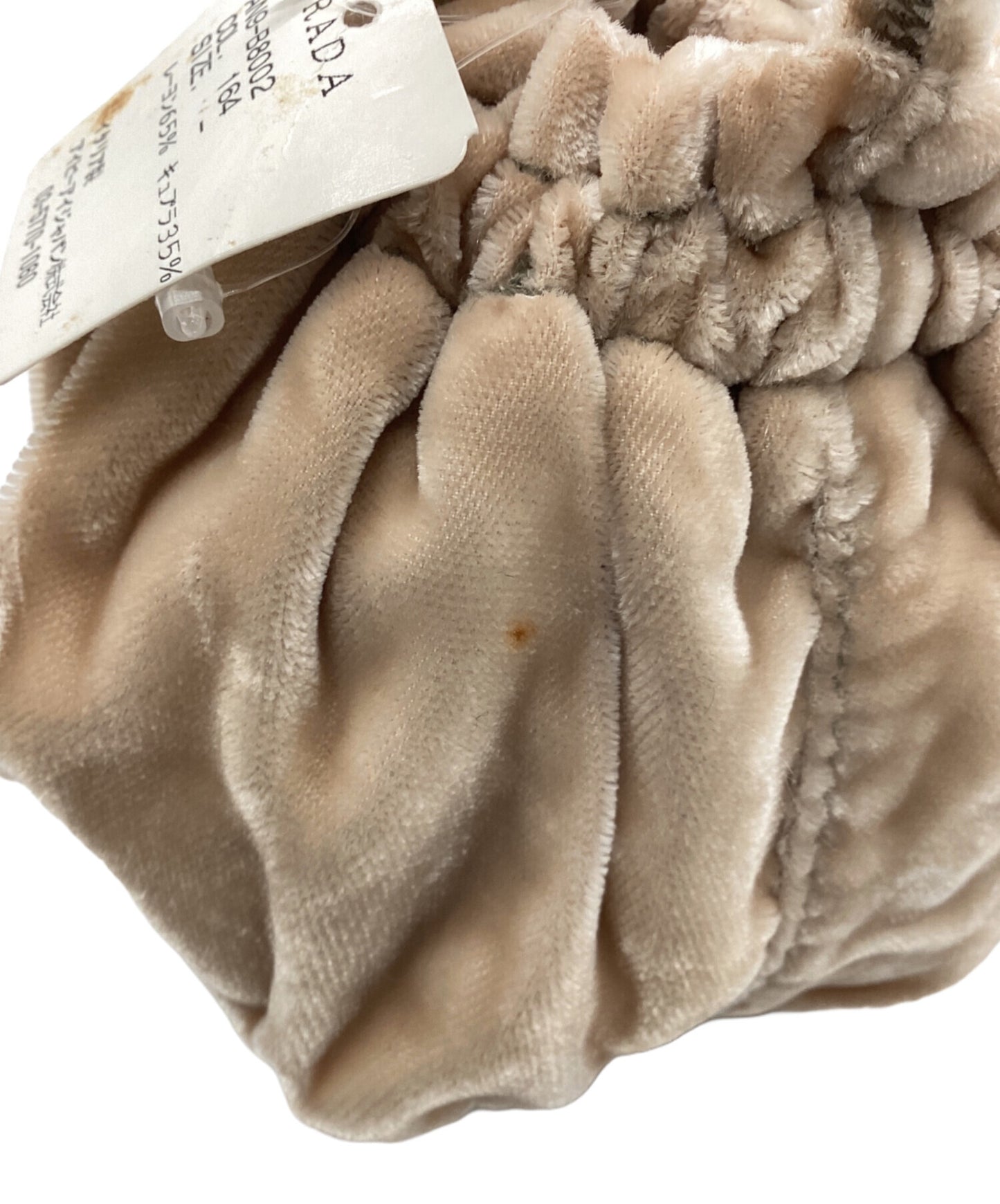 [Pre-owned] PRADA 90's VELVET WRIST BAG