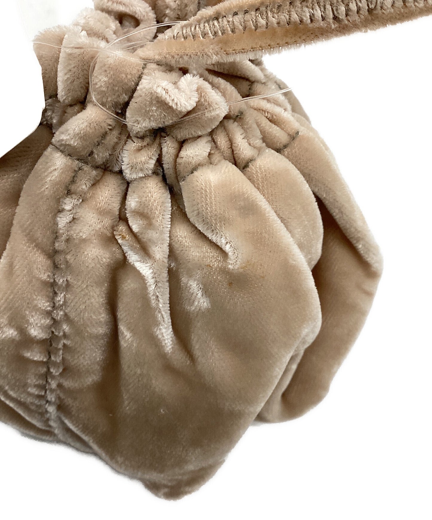 [Pre-owned] PRADA 90's VELVET WRIST BAG