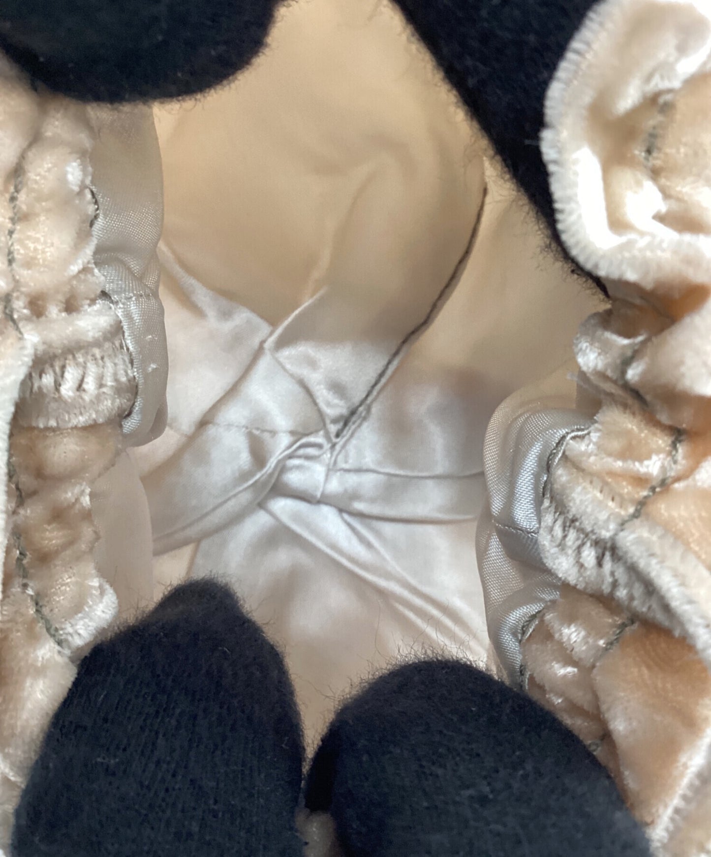 [Pre-owned] PRADA 90's VELVET WRIST BAG