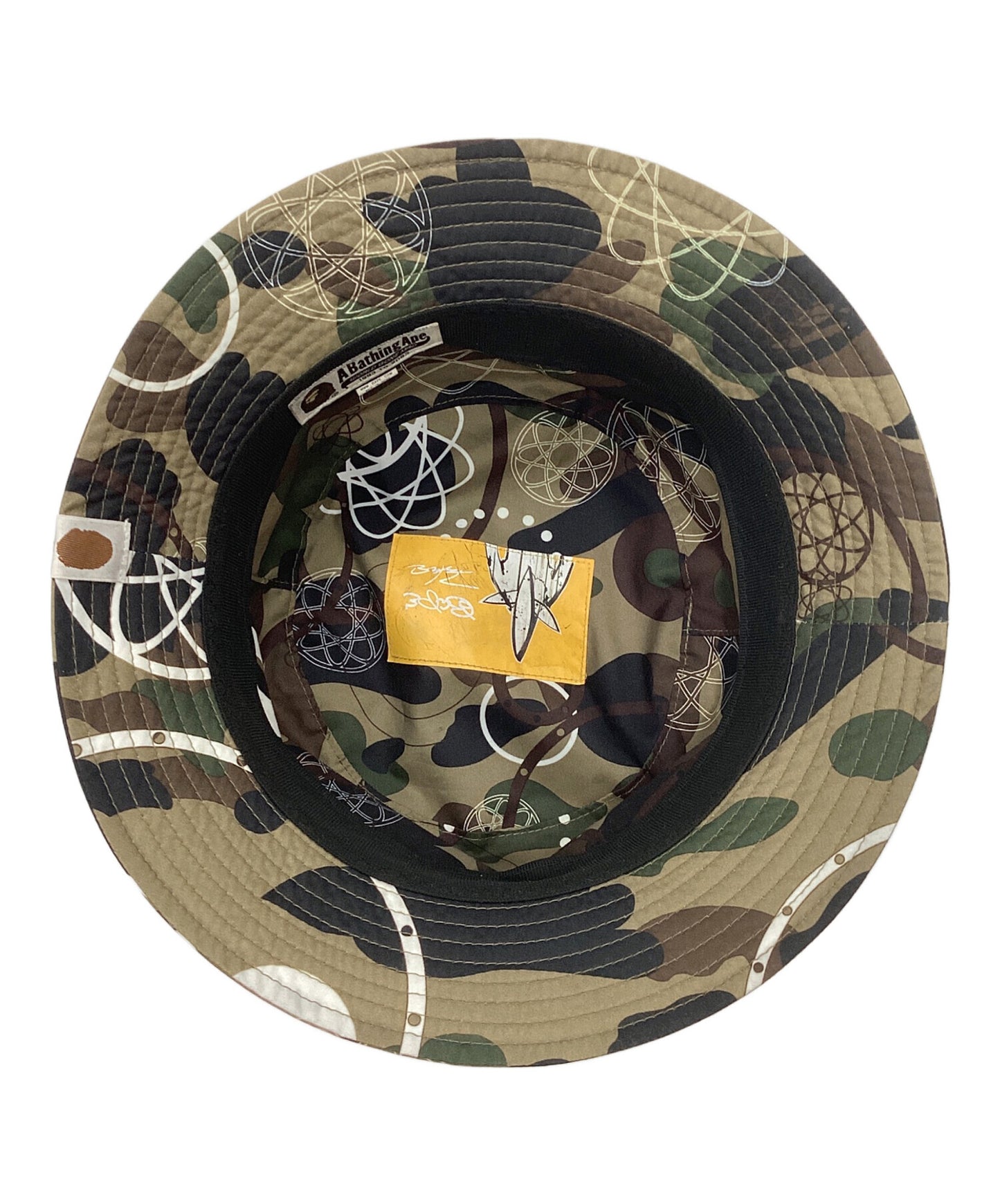 [Pre-owned] A BATHING APE Futura × BAPE 1st camo green hat 001cpc231901x