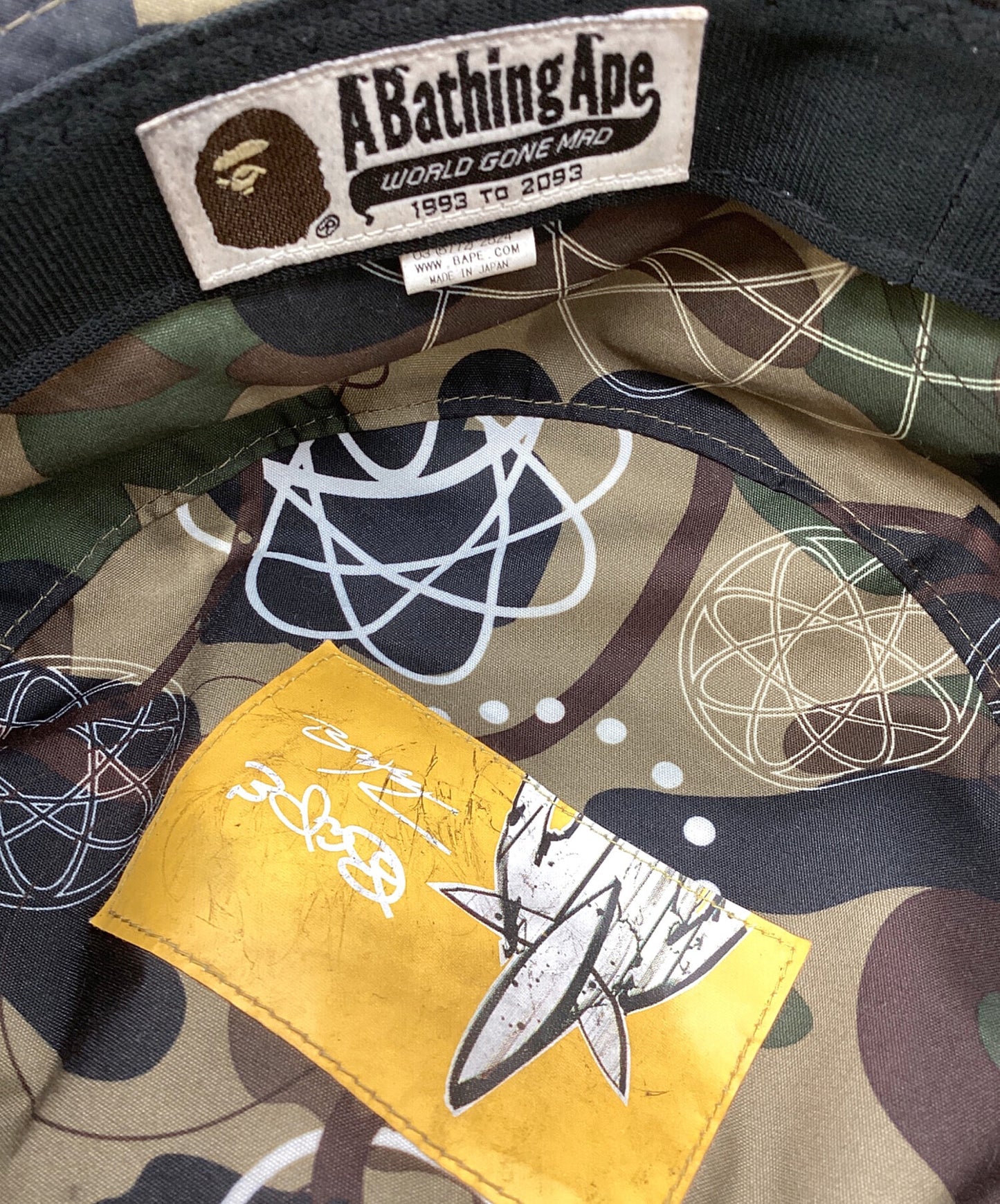 [Pre-owned] A BATHING APE Futura × BAPE 1st camo green hat 001cpc231901x