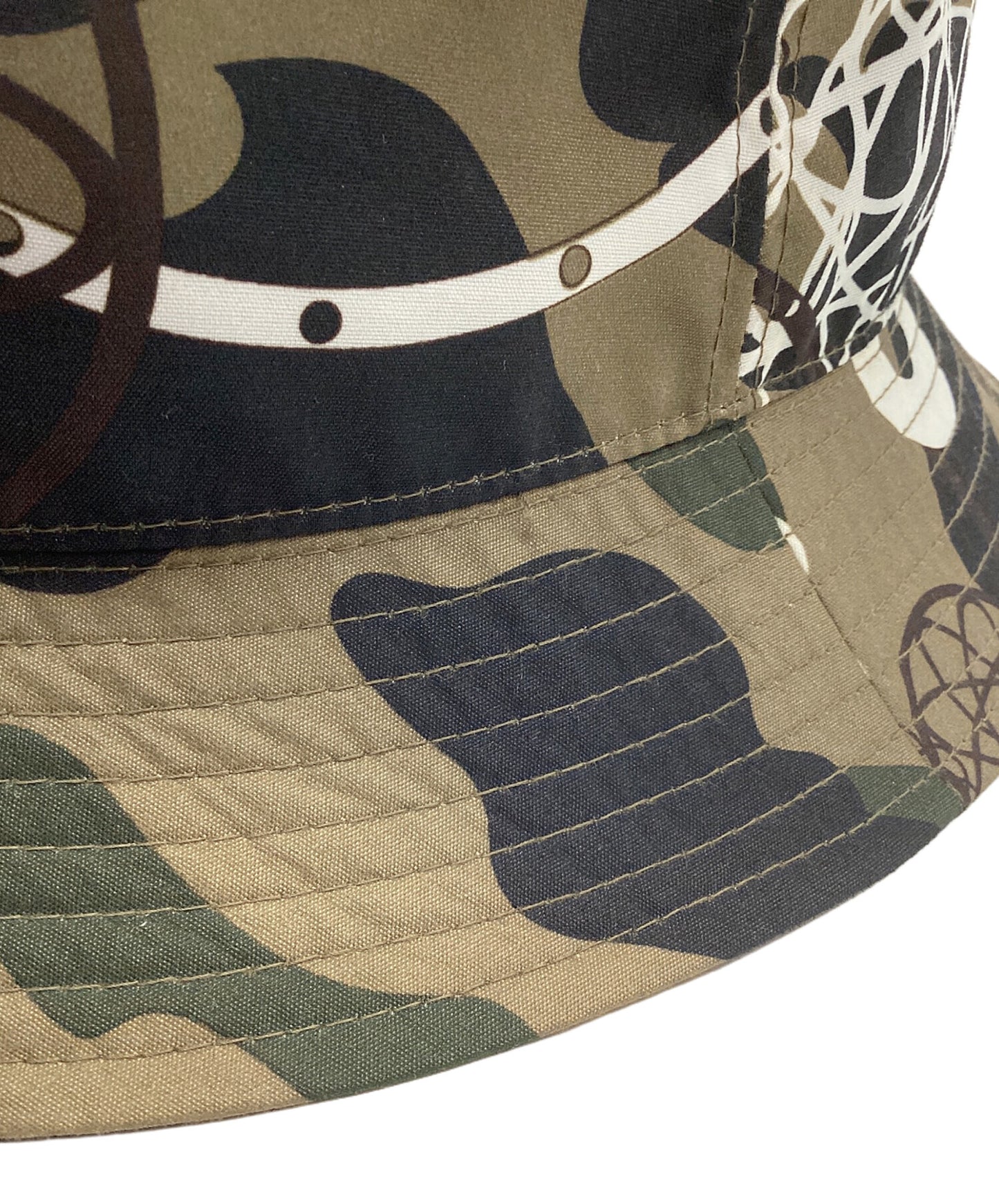 [Pre-owned] A BATHING APE Futura × BAPE 1st camo green hat 001cpc231901x