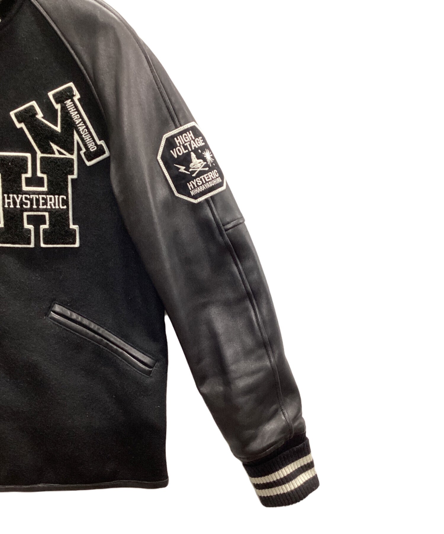 Pre-owned] Hysteric Glamour Special order lettered stadium jacket