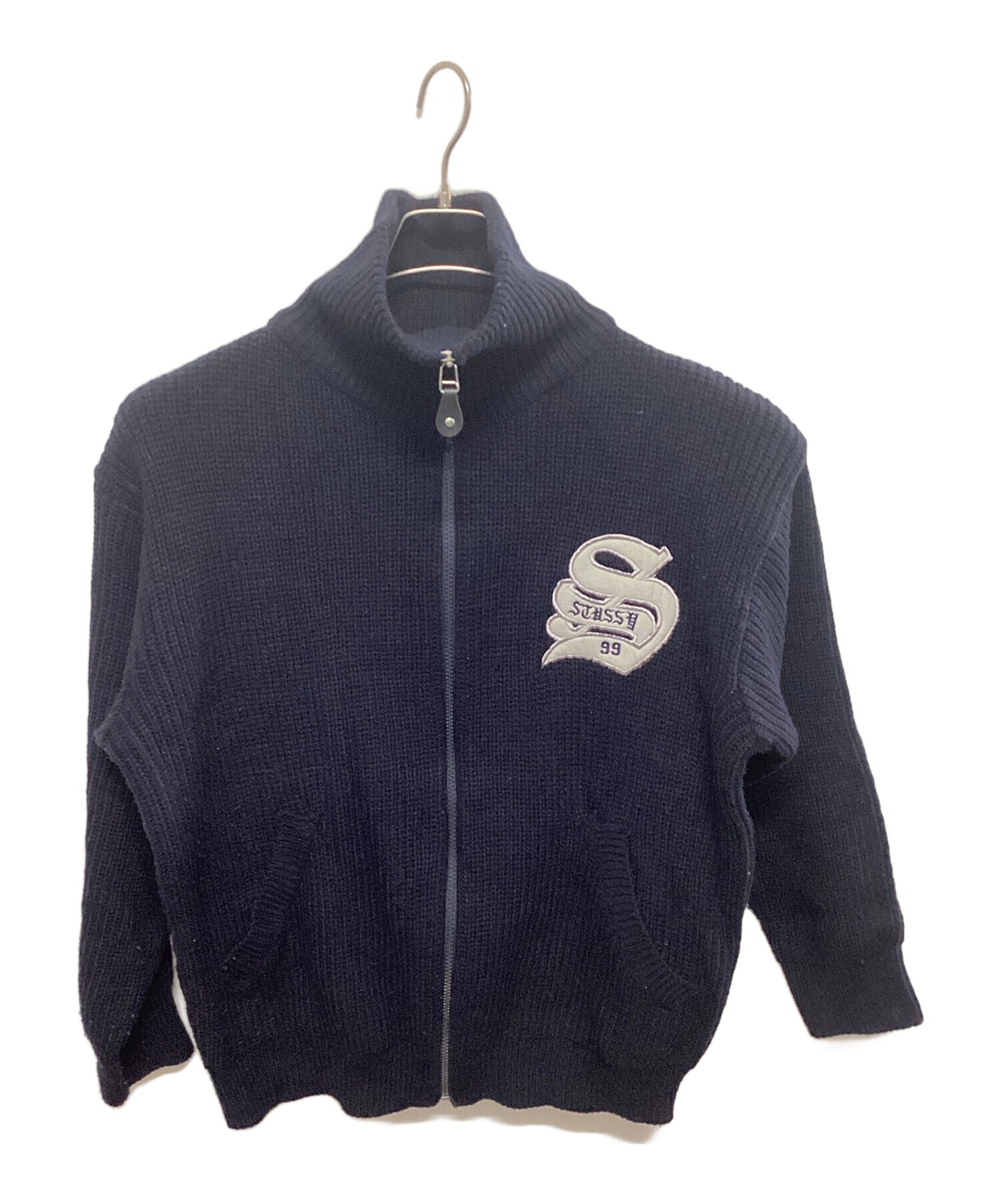 [Pre-owned] stussy 90sBIG4 Full Zip Knit