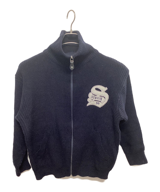 [Pre-owned] stussy 90sBIG4 Full Zip Knit