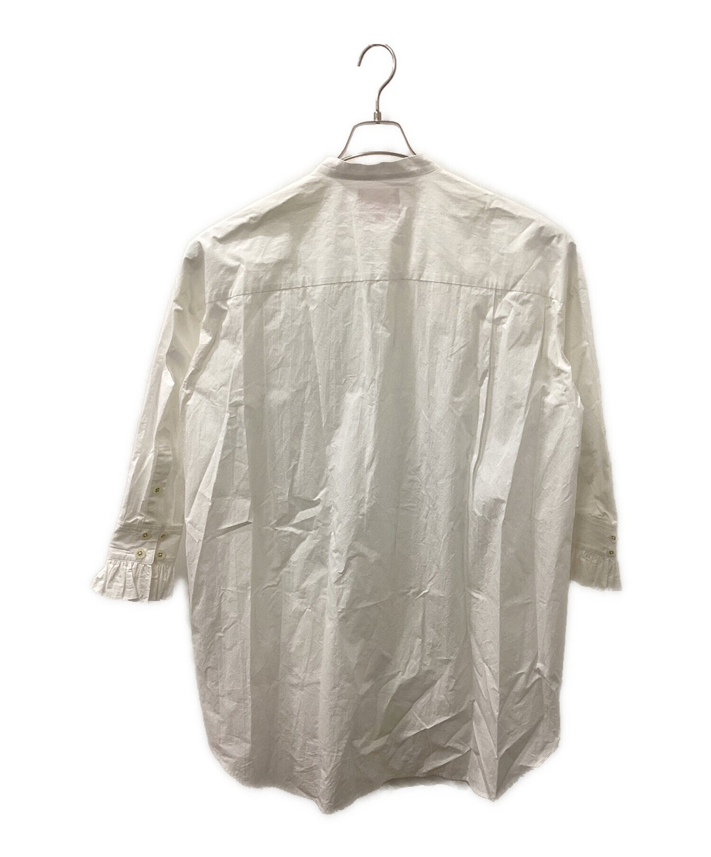 [Pre-owned] Vivienne Westwood RED LABEL Love Frill Shirt Dress 16-12-892001