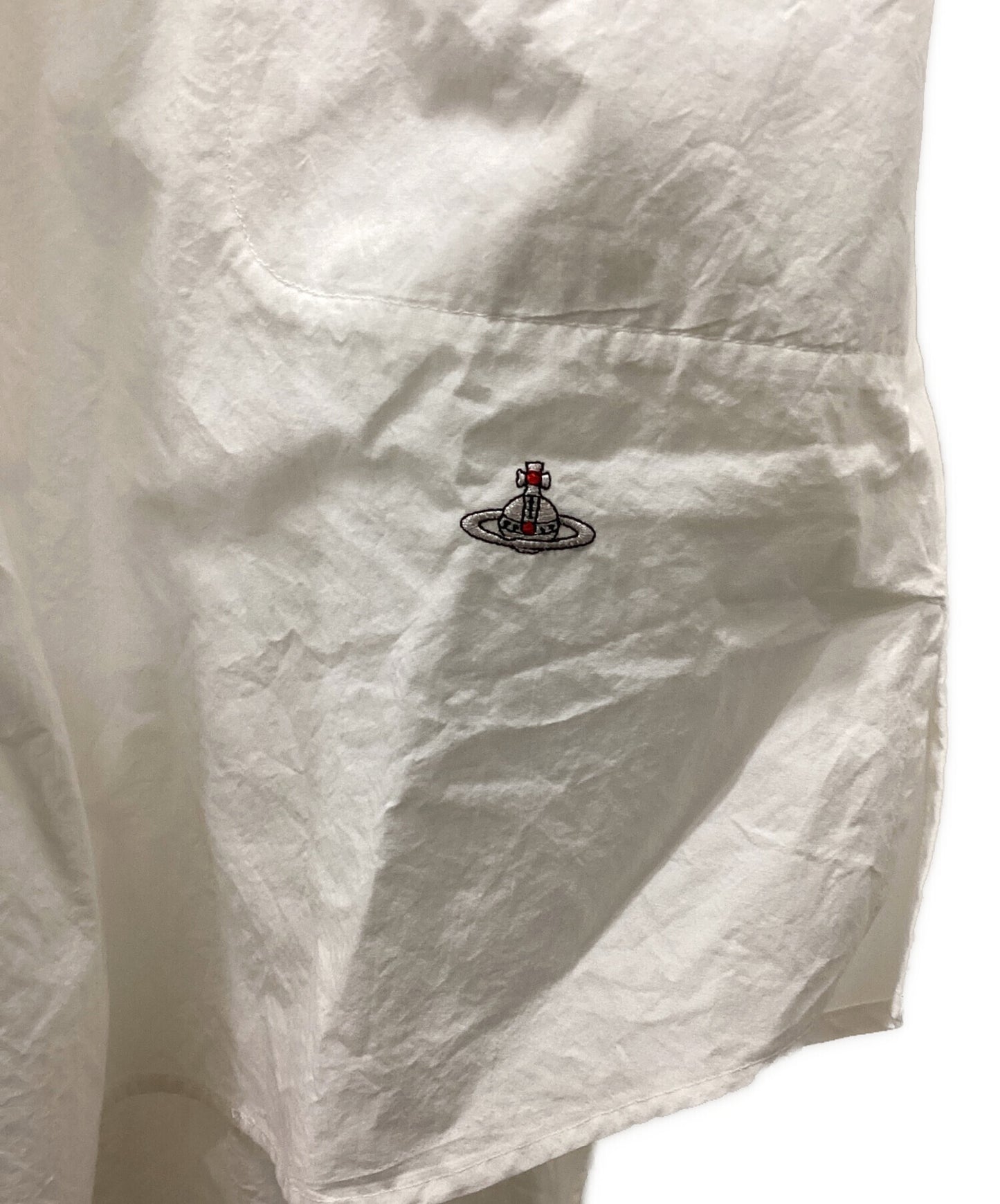 [Pre-owned] Vivienne Westwood RED LABEL Love Frill Shirt Dress 16-12-892001