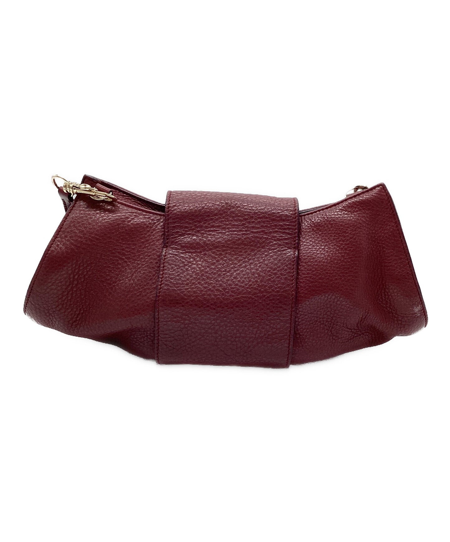 [Pre-owned] Vivienne Westwood Ove Leather Shoulder Bag