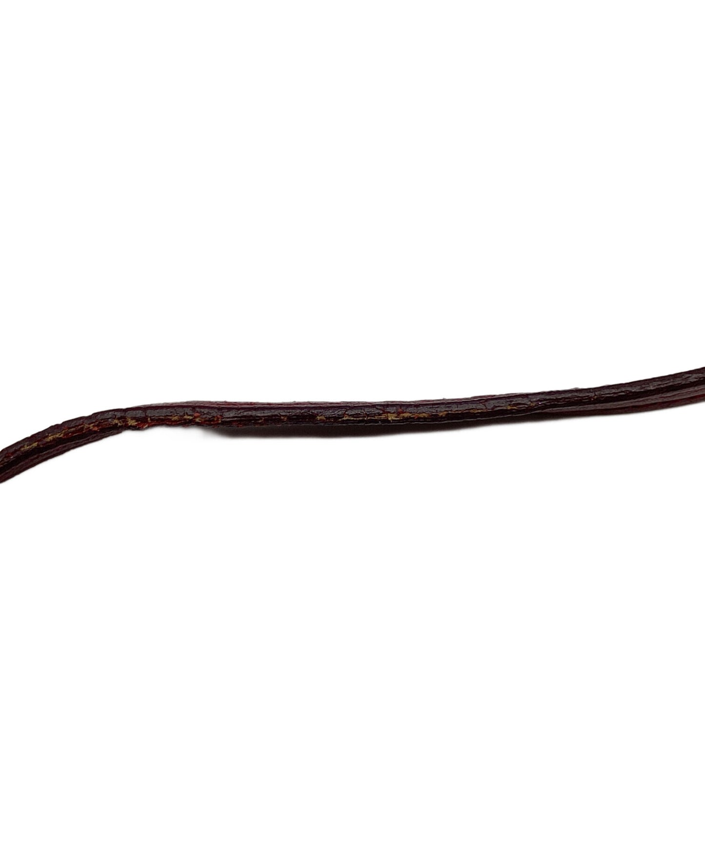 [Pre-owned] Vivienne Westwood Ove Leather Shoulder Bag