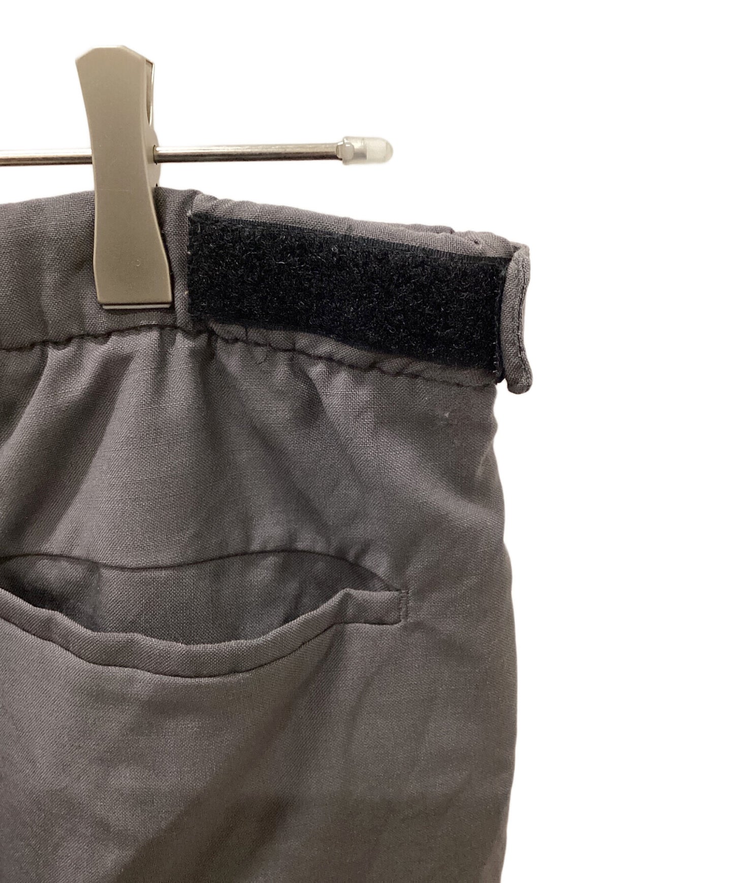 [Pre-owned] PRADA CONTRASTING BAND PANTS UP0004 S181 1QRZ