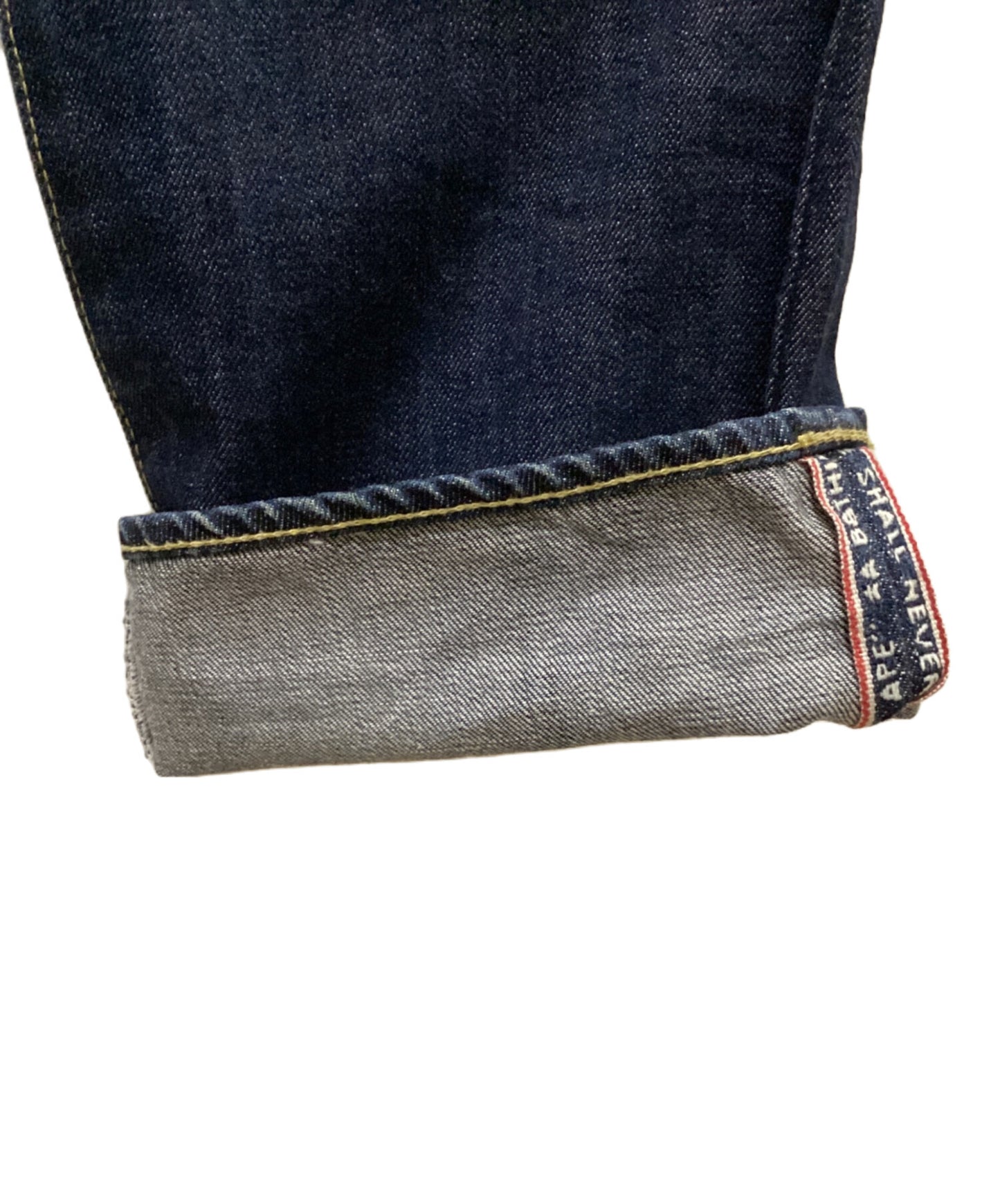 [Pre-owned] A BATHING APE MILO Animal Safari DENIM PANTS