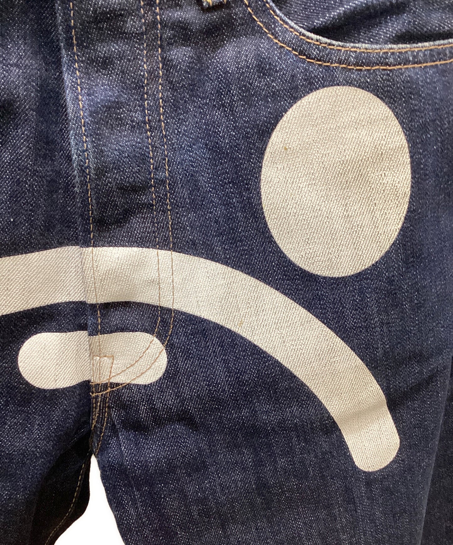 [Pre-owned] A BATHING APE MILO Animal Safari DENIM PANTS