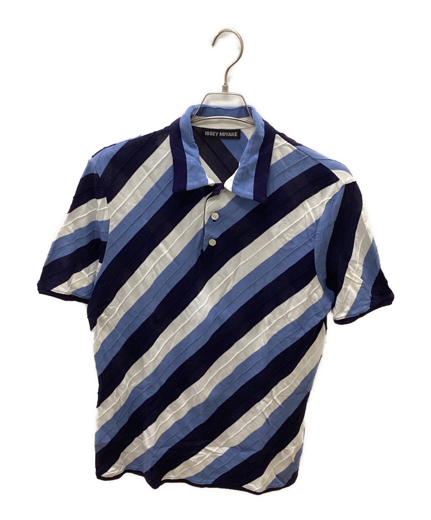 [Pre-owned] ISSEY MIYAKE 00s knit polo shirt