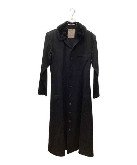 [Pre-owned] YOHJI YAMAMOTO 80s boa collar coat