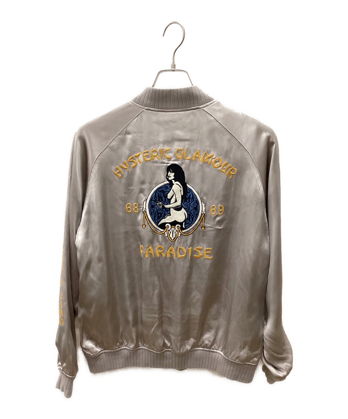 [Pre-owned] Hysteric Glamour PARADISE embroidered Souvenir Jacket 01171AB06