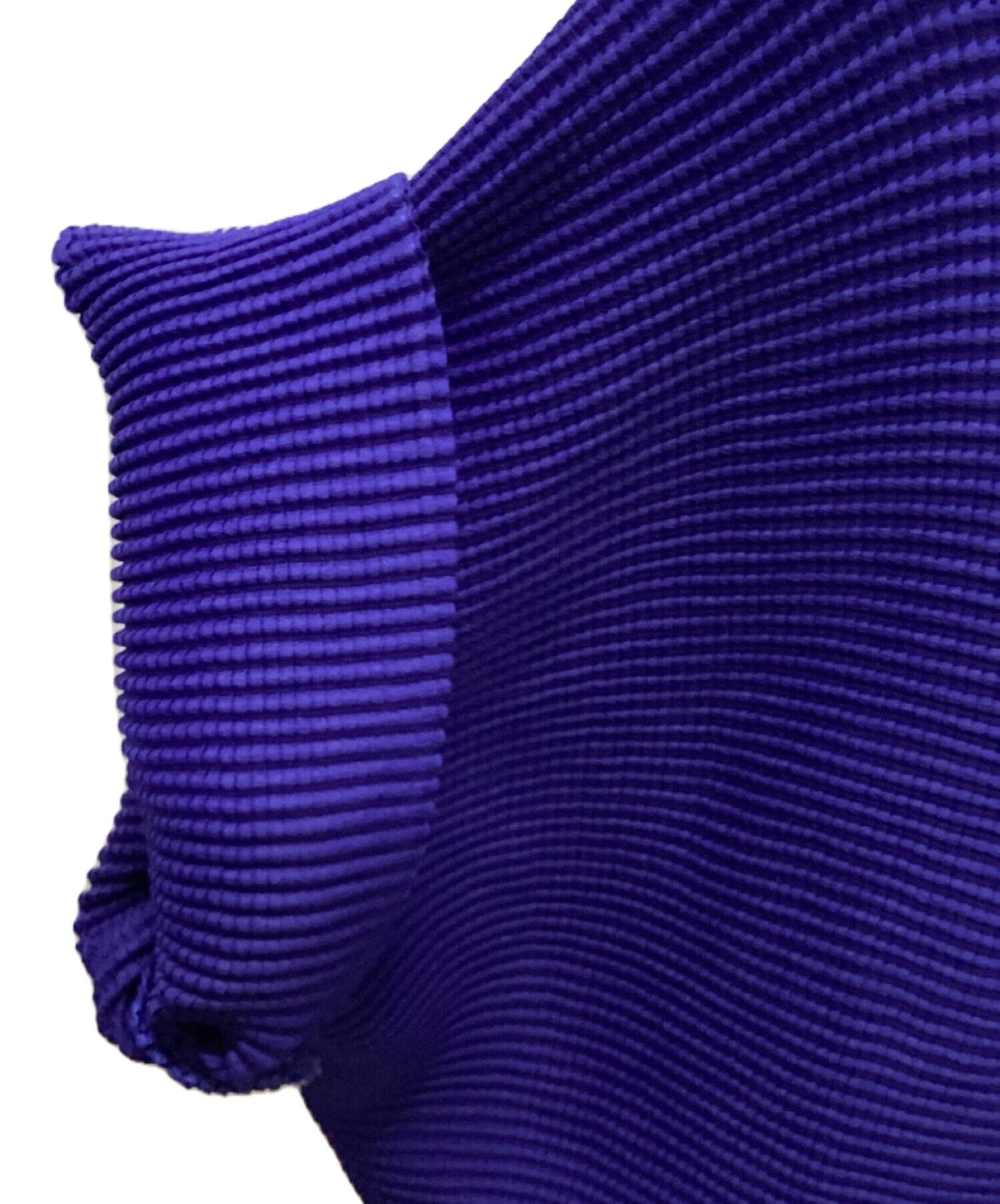 [Pre-owned] me ISSEY MIYAKE Waffle Pleated High Neck Short Sleeve Shirt MI73FO128