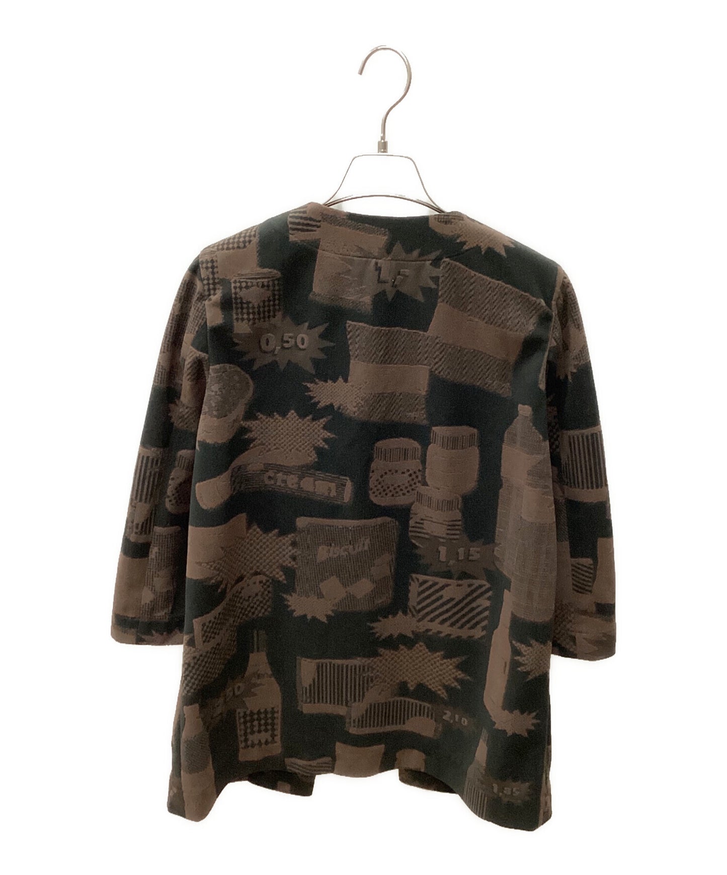 [Pre-owned] PLEATS PLEASE collarless jacket