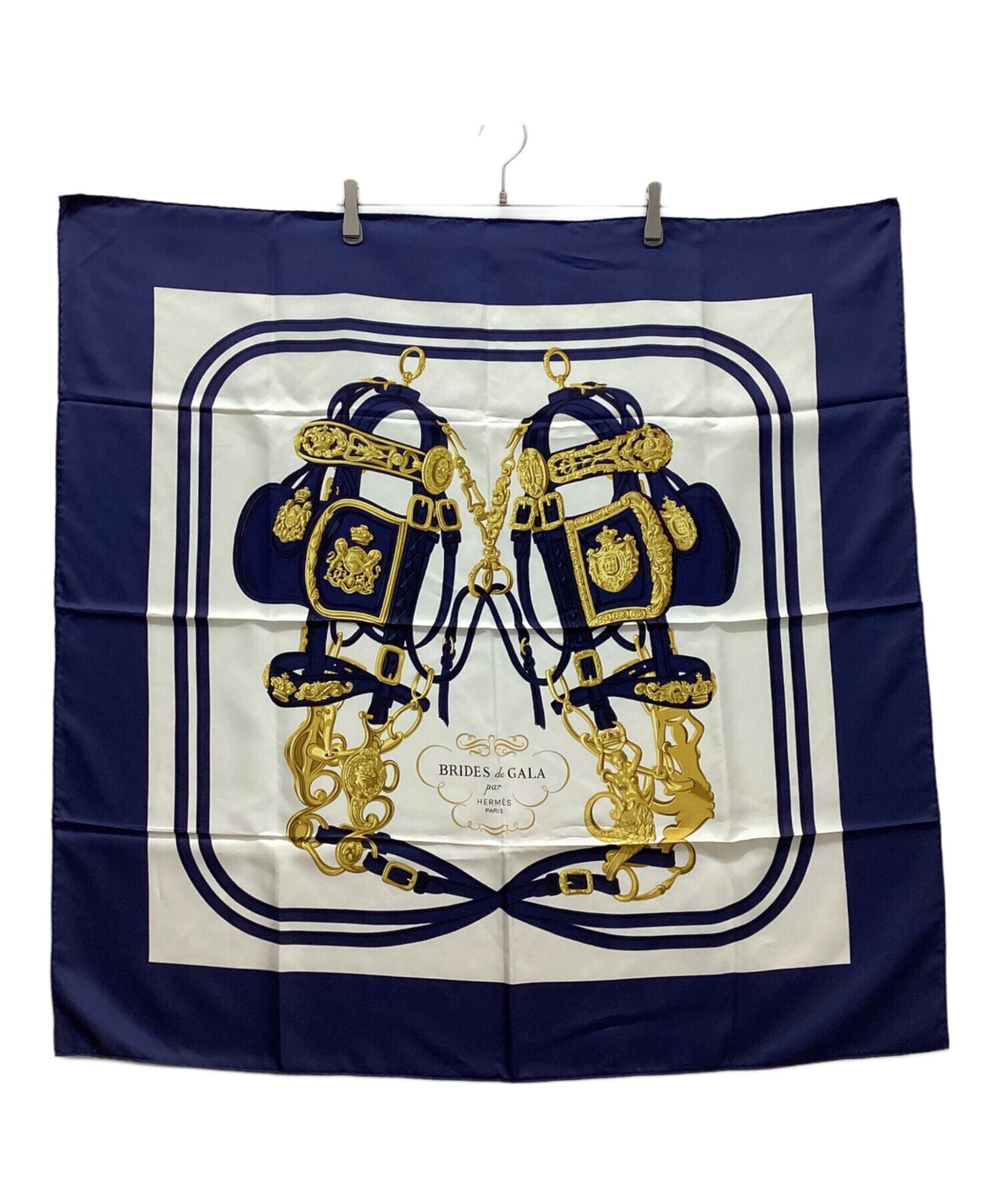 [Pre-owned] HERMES silk scarf