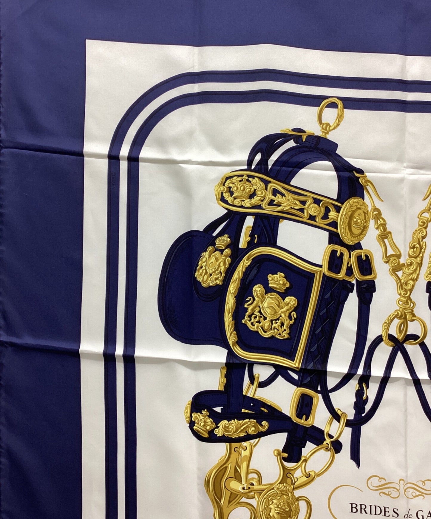 [Pre-owned] HERMES silk scarf