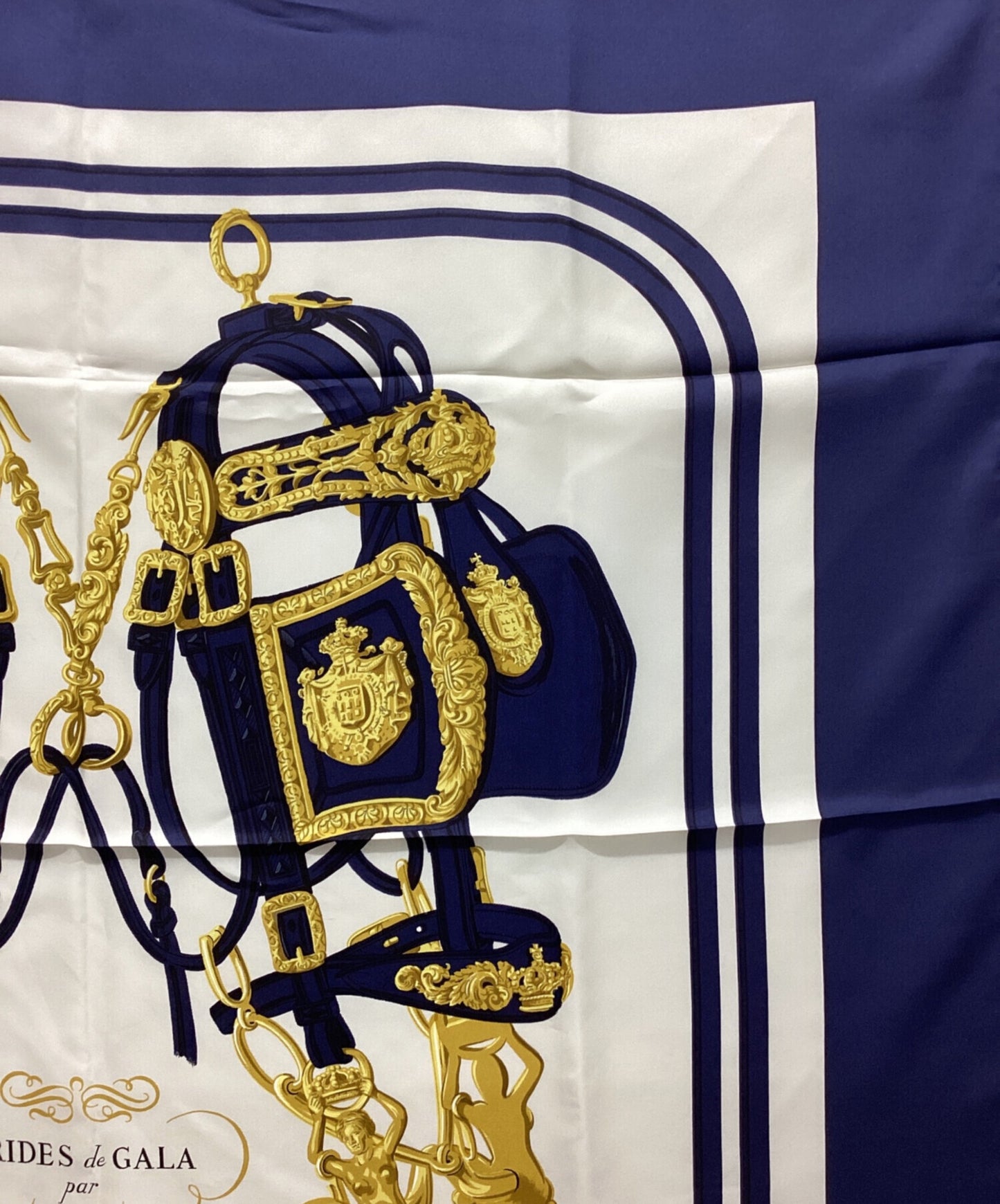 [Pre-owned] HERMES silk scarf