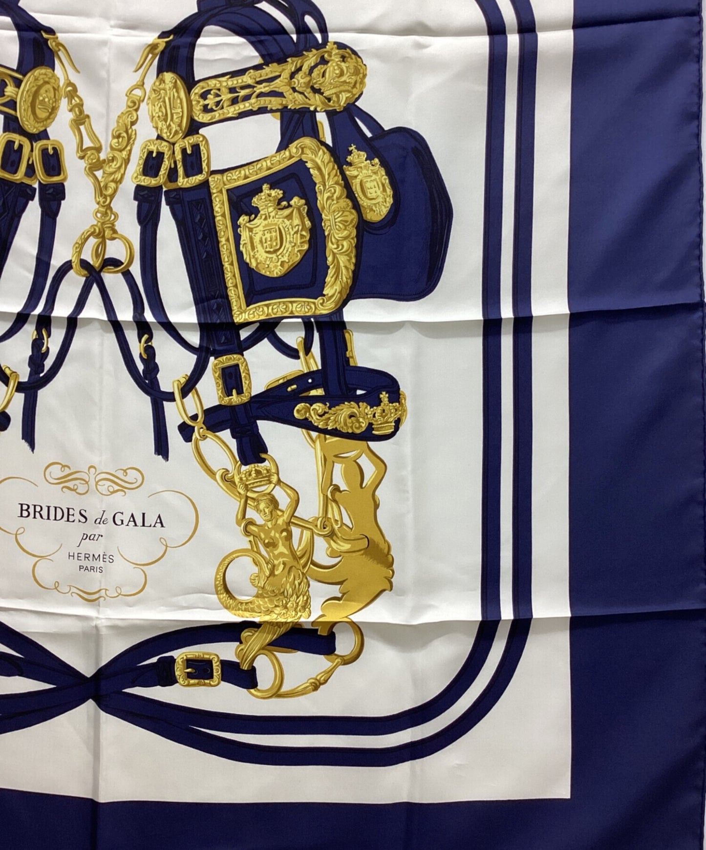 [Pre-owned] HERMES silk scarf