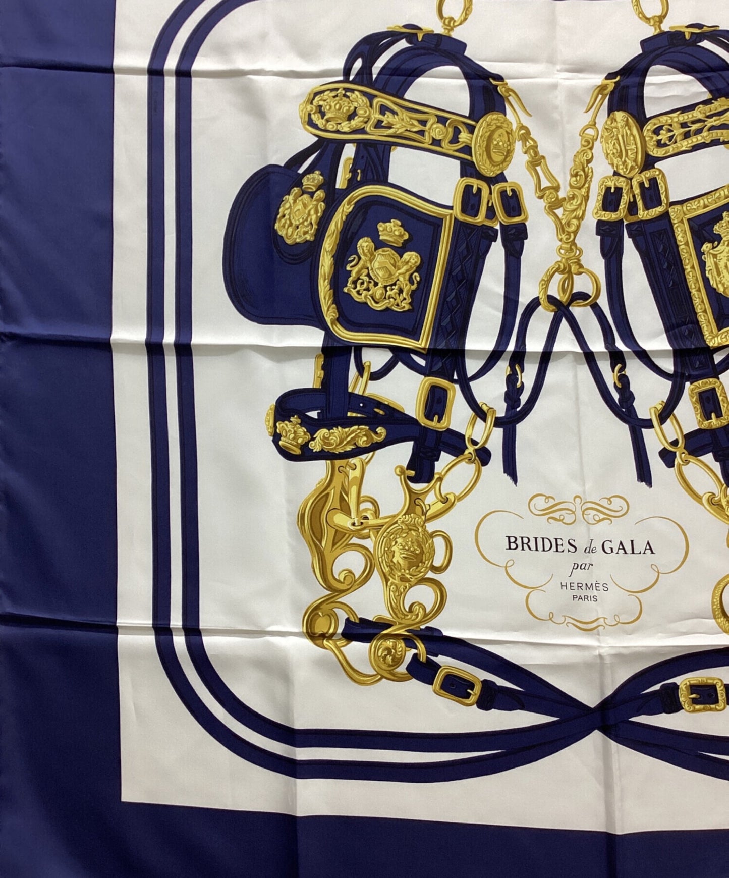 [Pre-owned] HERMES silk scarf