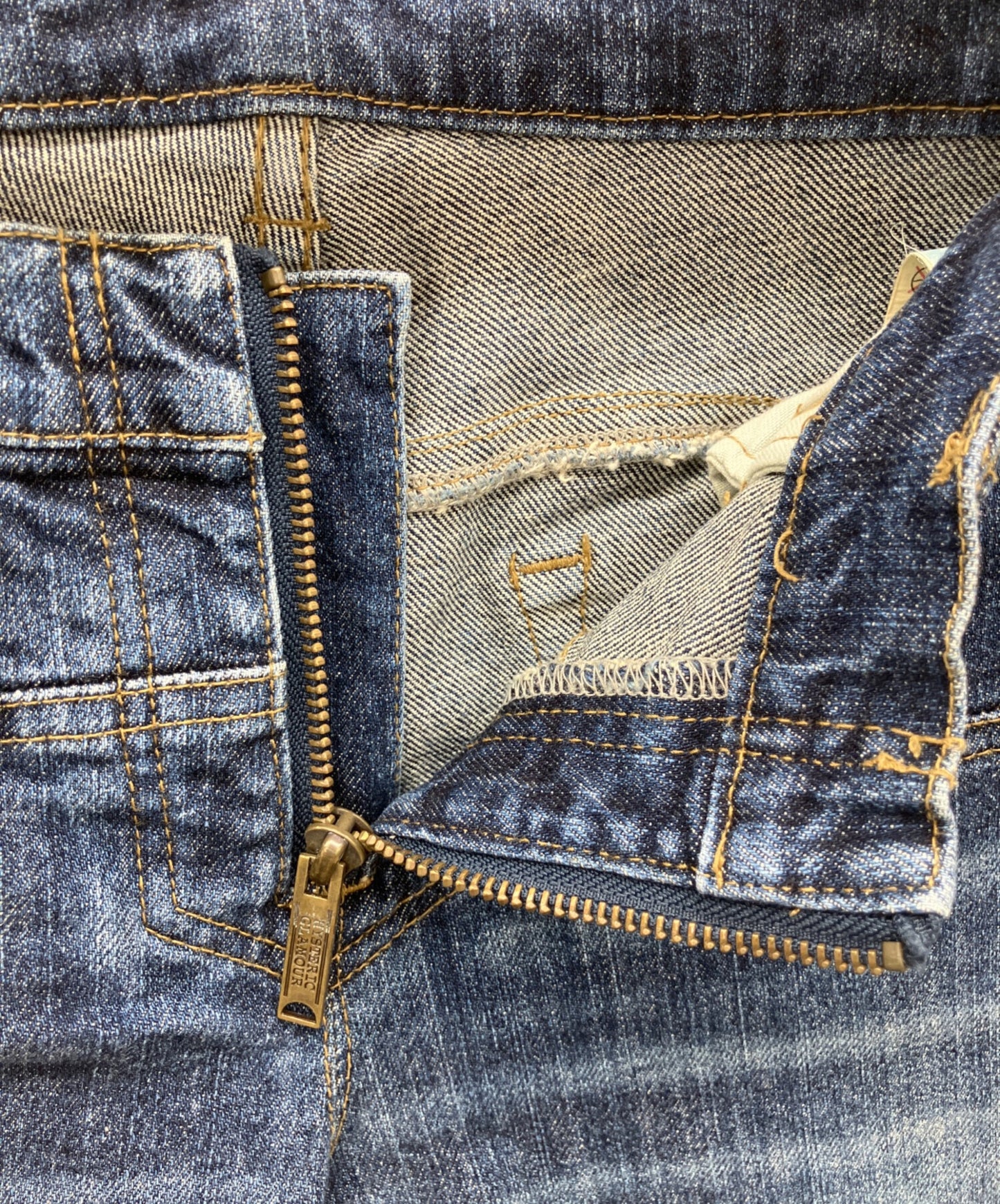 [Pre-owned] Hysteric Glamour Flared denim pants 2AP-3271