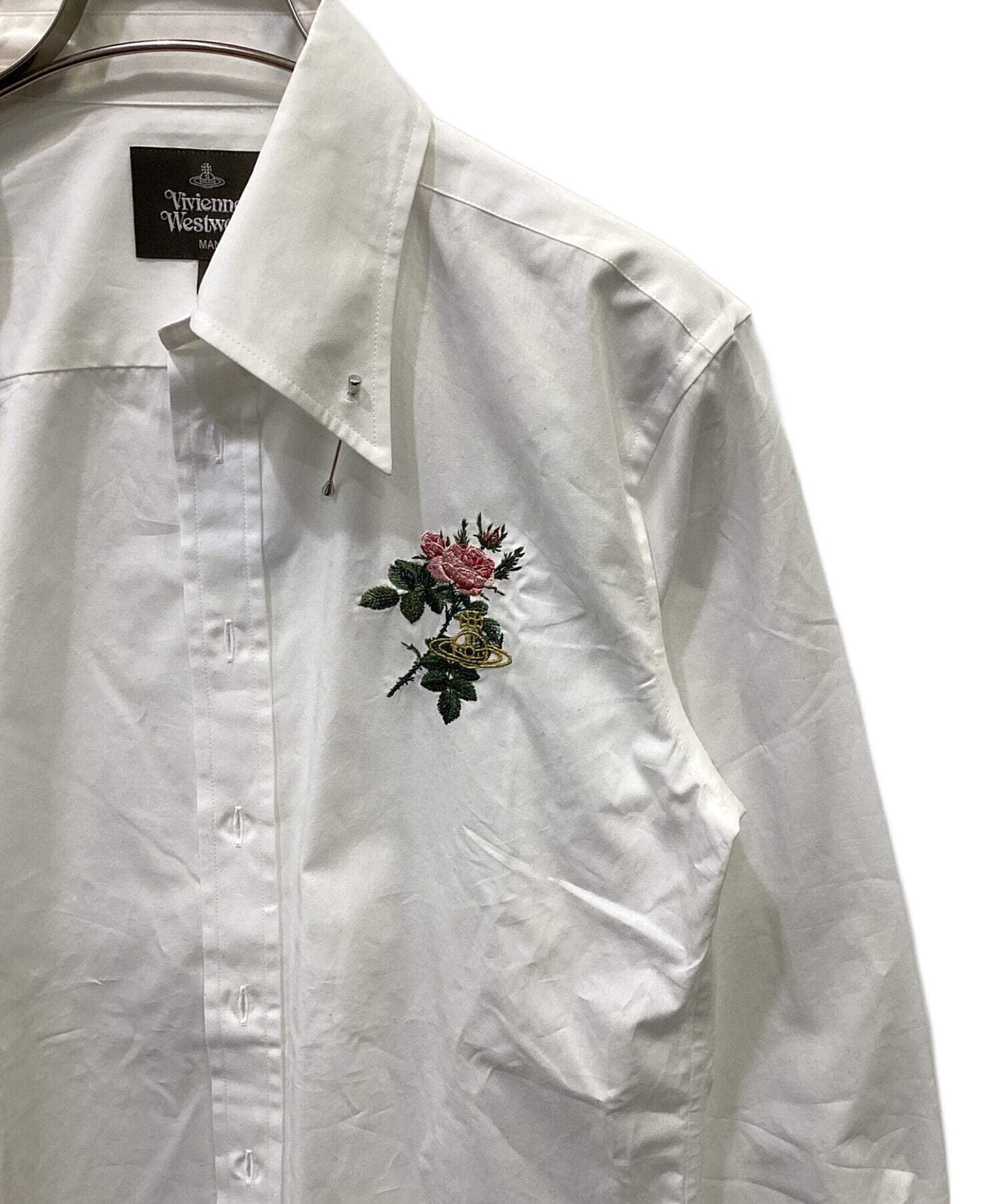 [Pre-owned] Vivienne Westwood man pinhole collar shirt 149040 7262