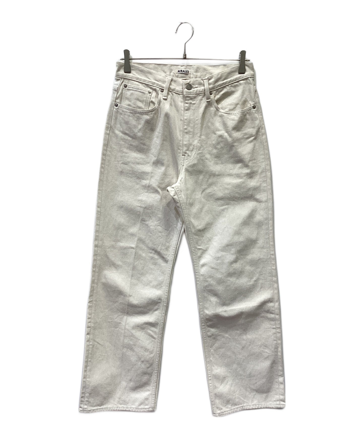 [Pre-owned] AURALEE HARD TWIST DENIM 5-POCKET PANTS A00P01DM