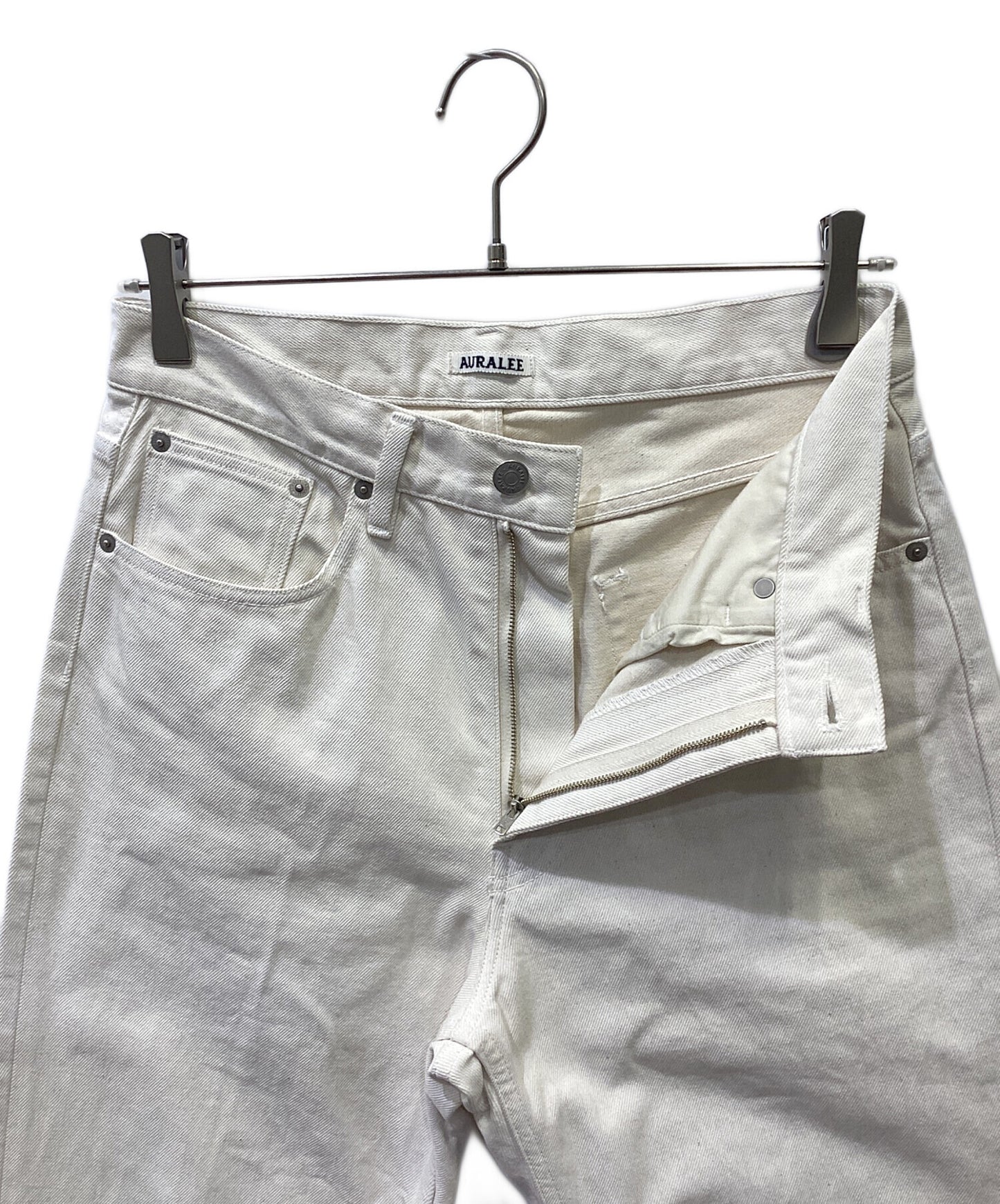 [Pre-owned] AURALEE HARD TWIST DENIM 5-POCKET PANTS A00P01DM