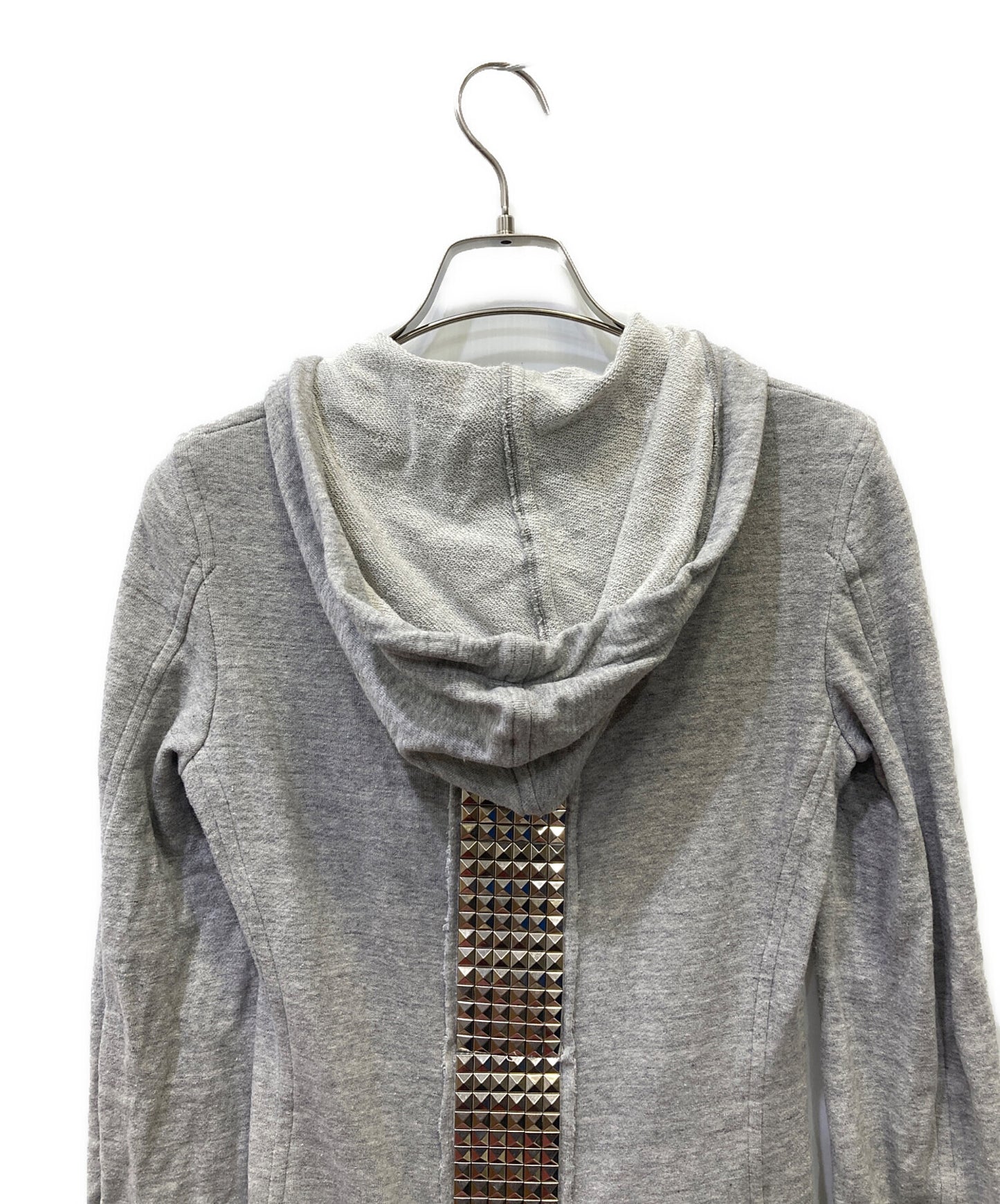 [Pre-owned] COMME des GARCONS HOMME PLUS Bag Studded Zip Hoodie PK-J085