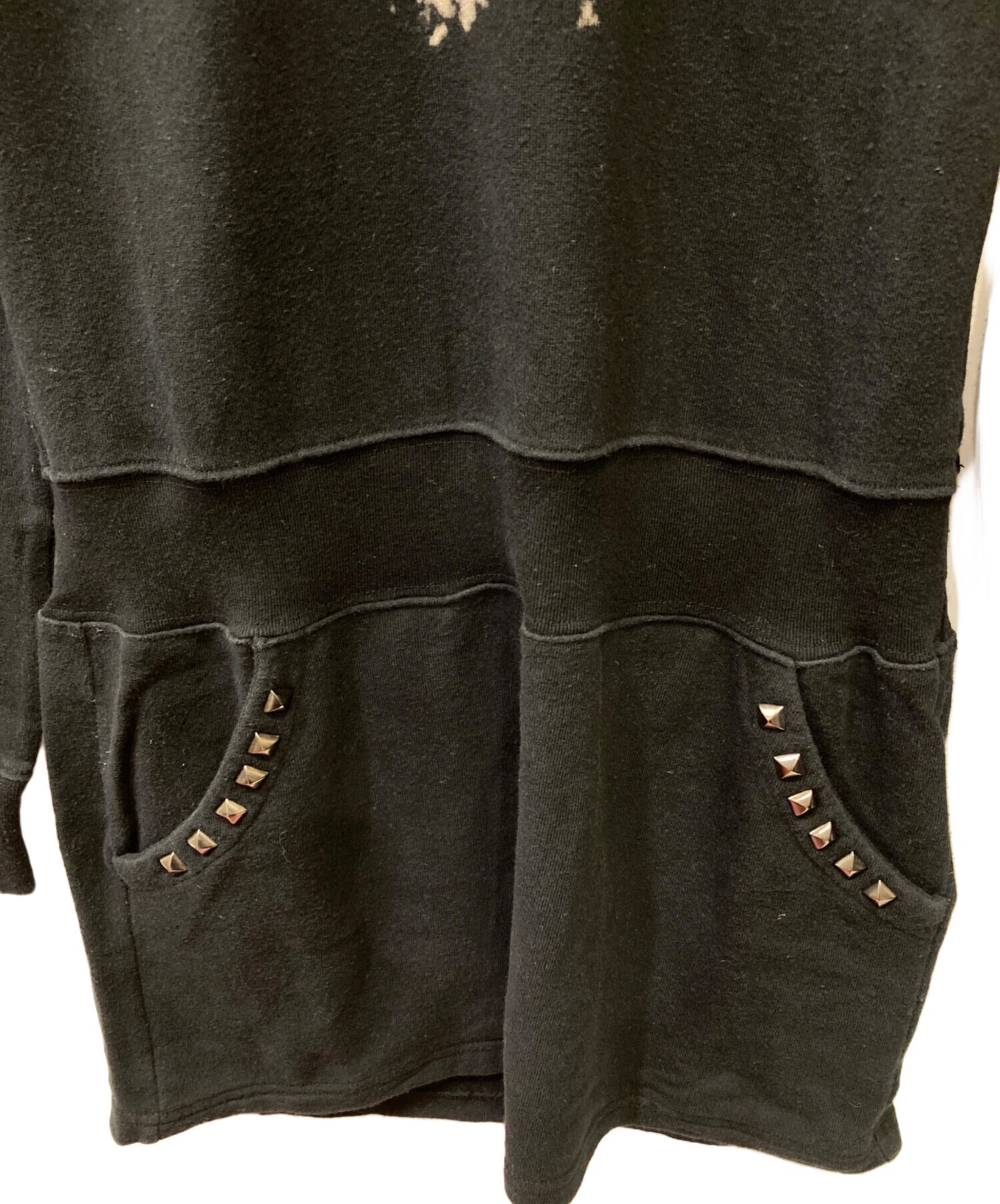 [Pre-owned] Hysteric Glamour Studded Hoodie Dress 0114C007