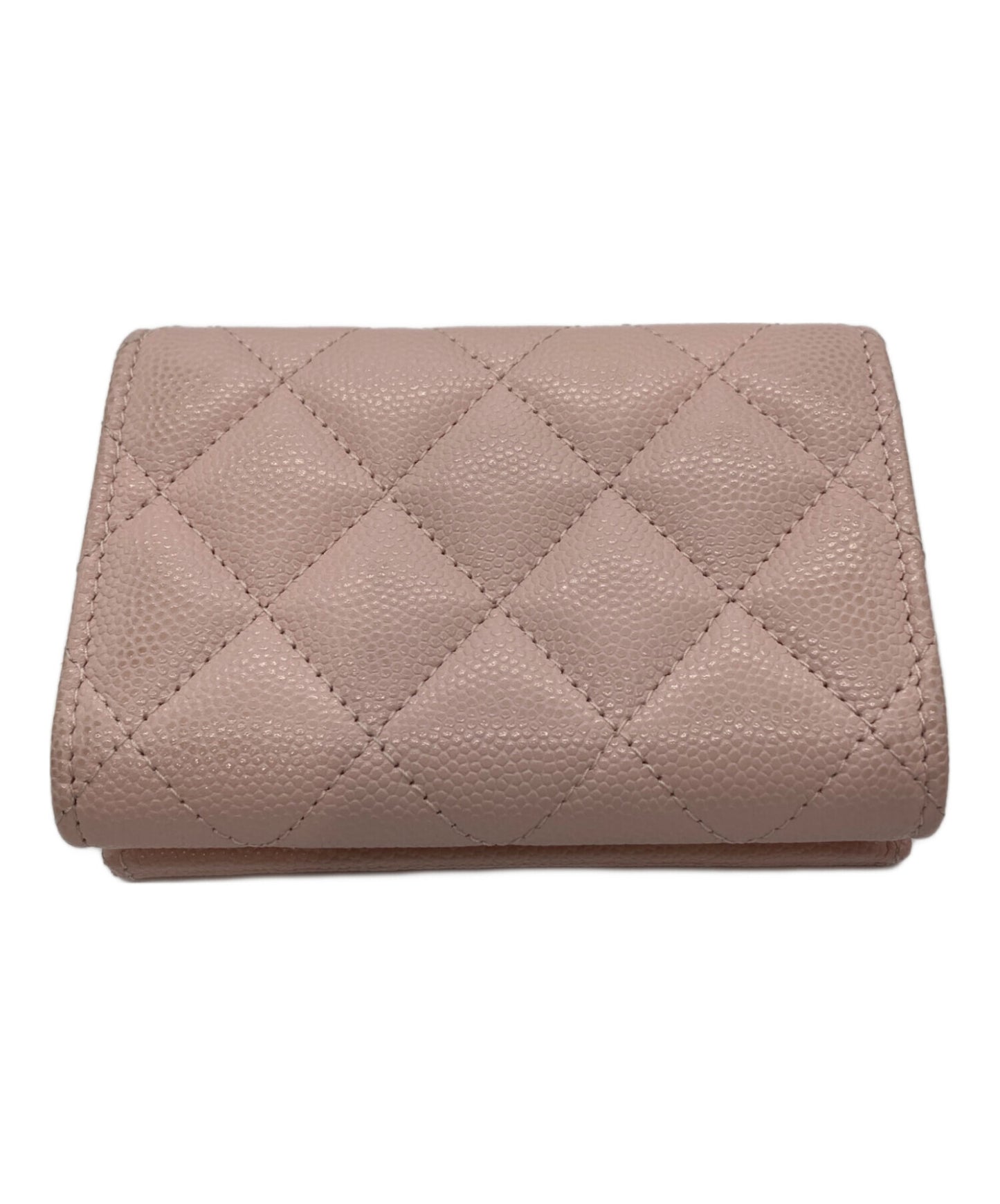 [Pre-owned] CHANEL threefold wallet