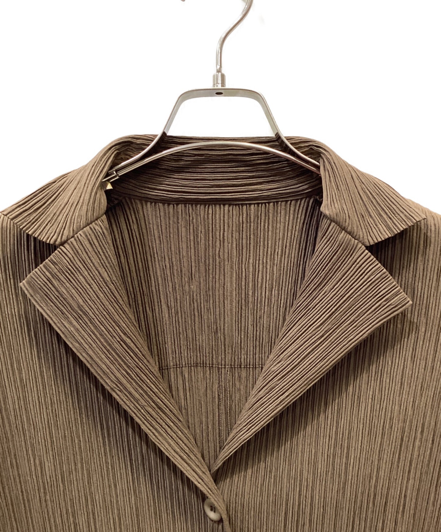 [Pre-owned] ISSEY MIYAKE Cutwork Pleated Jacket IM04FD616