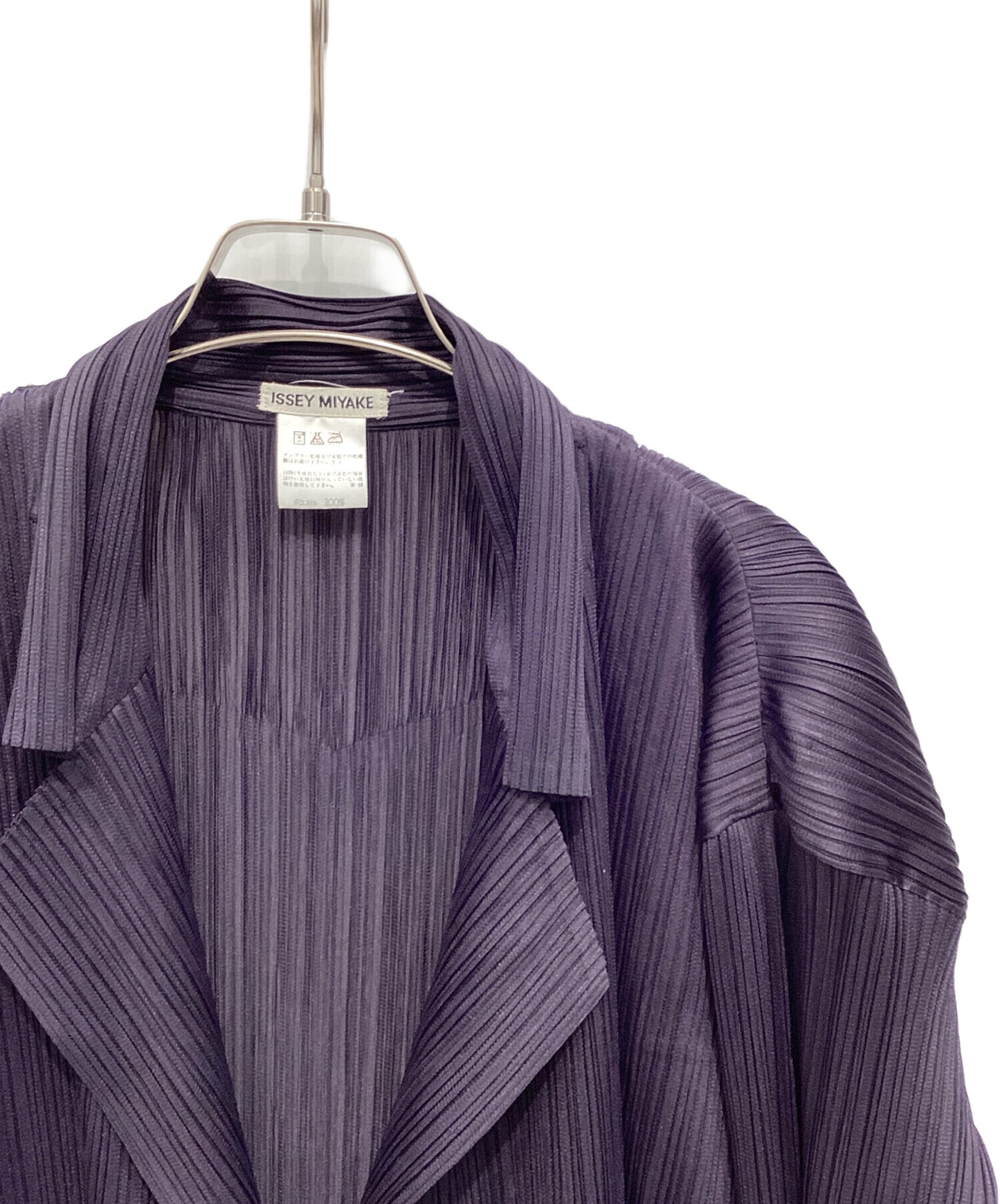 [Pre-owned] ISSEY MIYAKE pleated jacket PP33-JD608