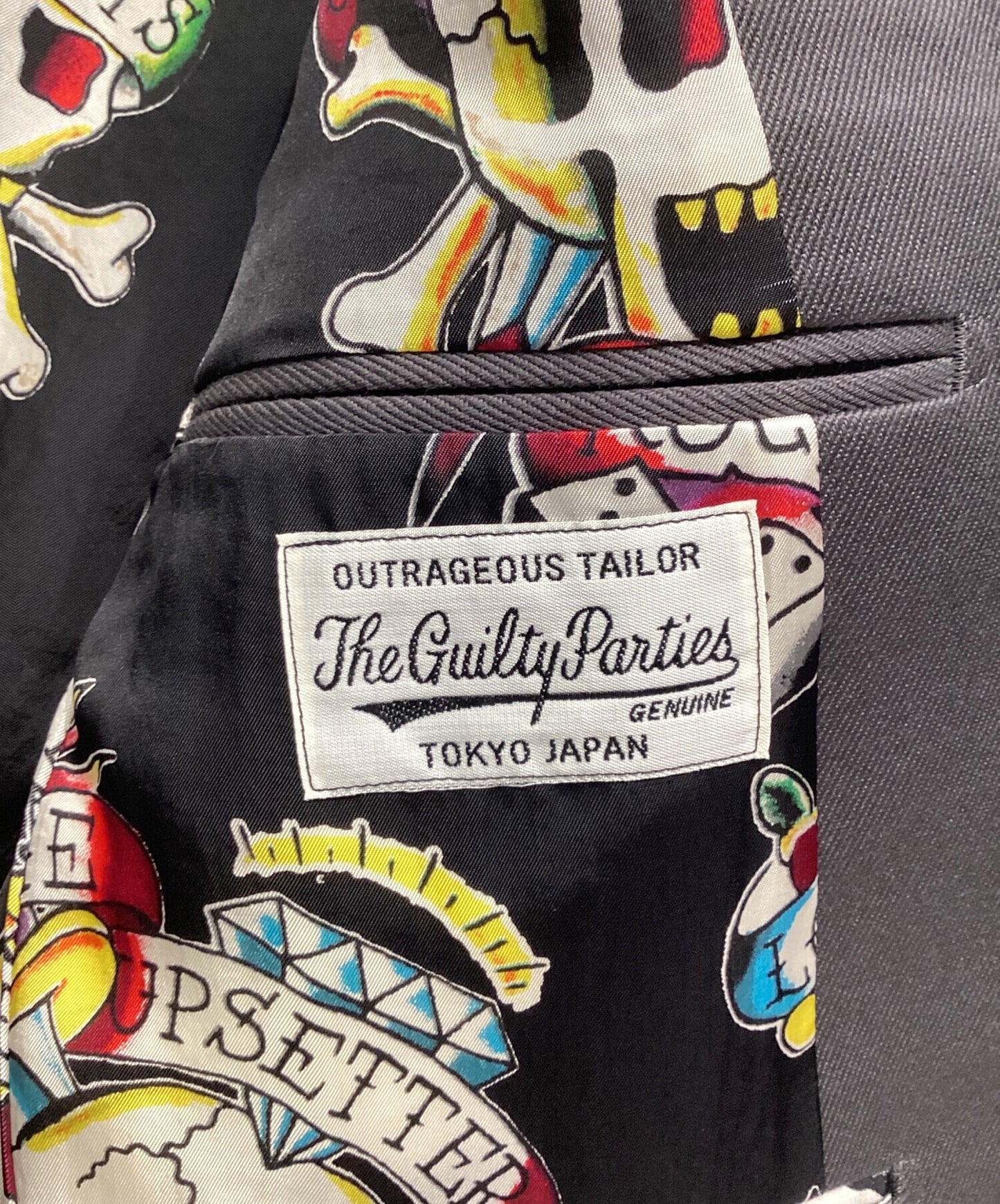 [Pre-owned] WACKO MARIA tailored jacket 11aw-t/c-jk06-cap