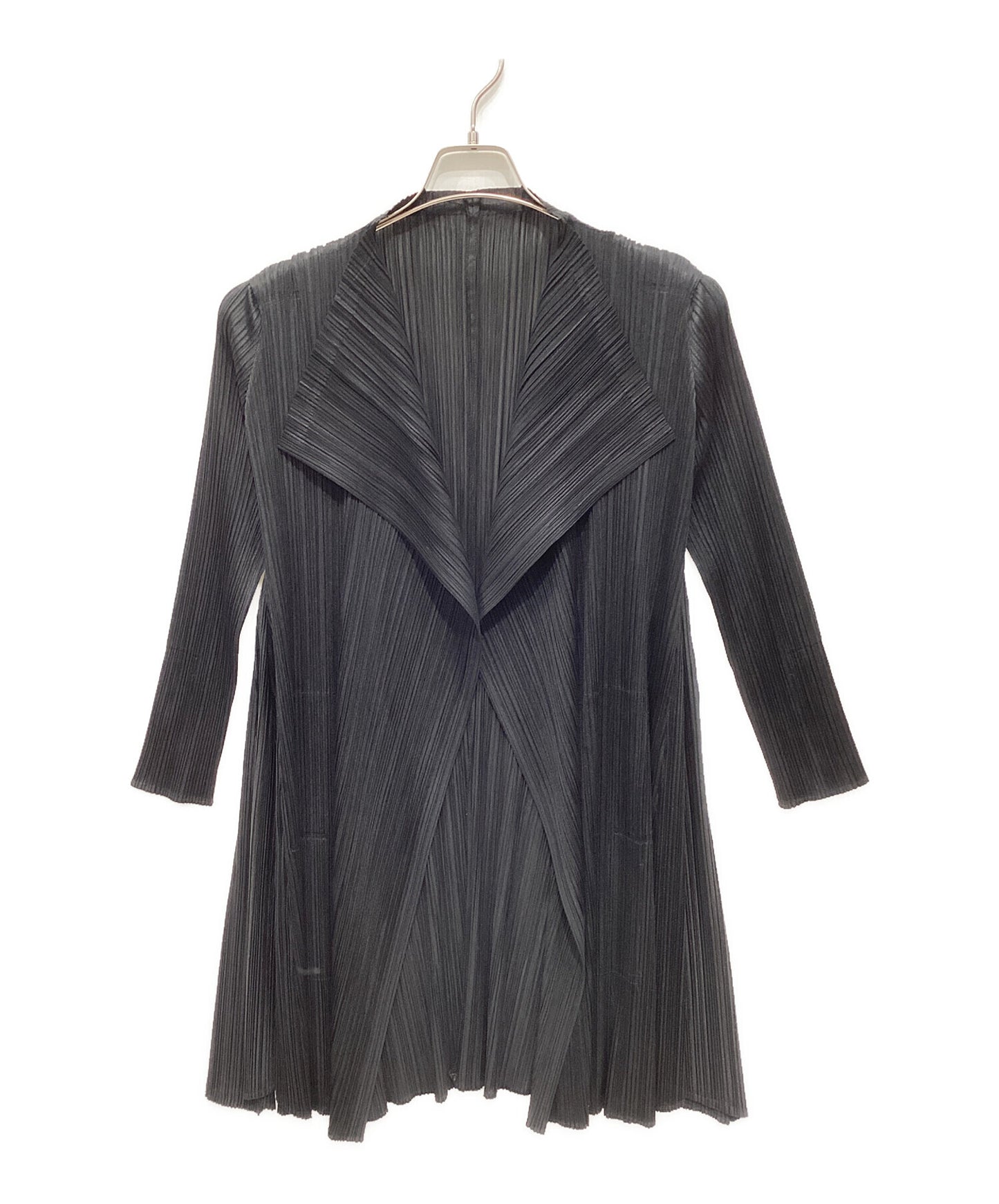 [Pre-owned] PLEATS PLEASE Pleated long cardigan PP41-EN121