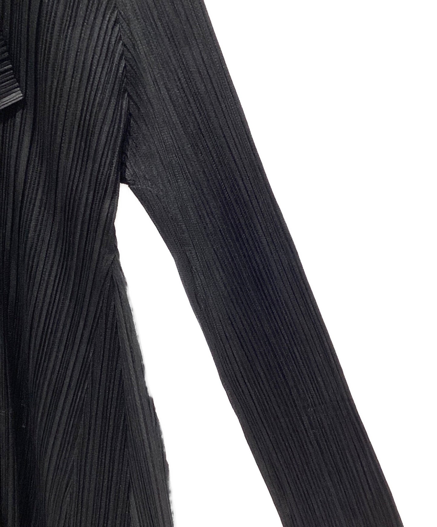 [Pre-owned] PLEATS PLEASE Pleated long cardigan PP41-EN121