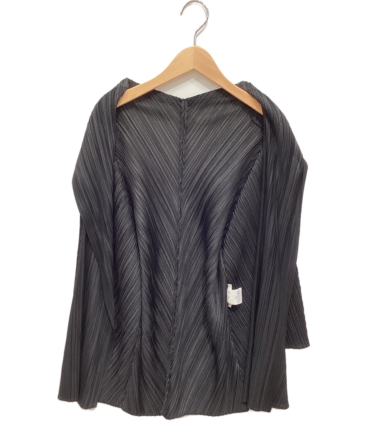 [Pre-owned] PLEATS PLEASE pleated cardigan PP33-J0584