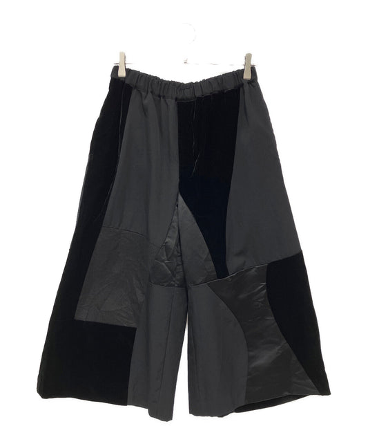 [Pre-owned] BLACK COMME des GARCONS patchwork wide pants 1J-P001/AD2022