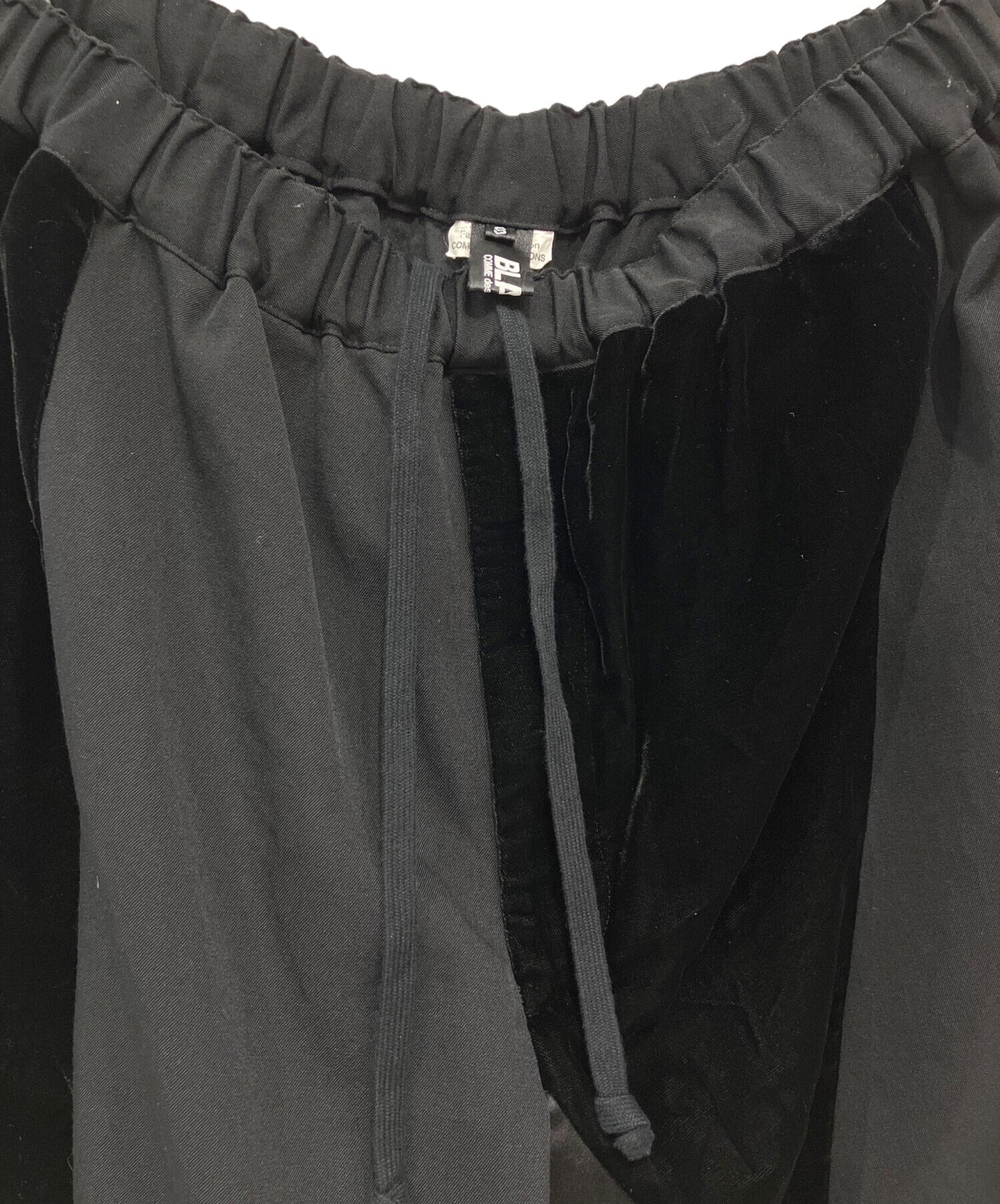 [Pre-owned] BLACK COMME des GARCONS patchwork wide pants 1J-P001/AD2022