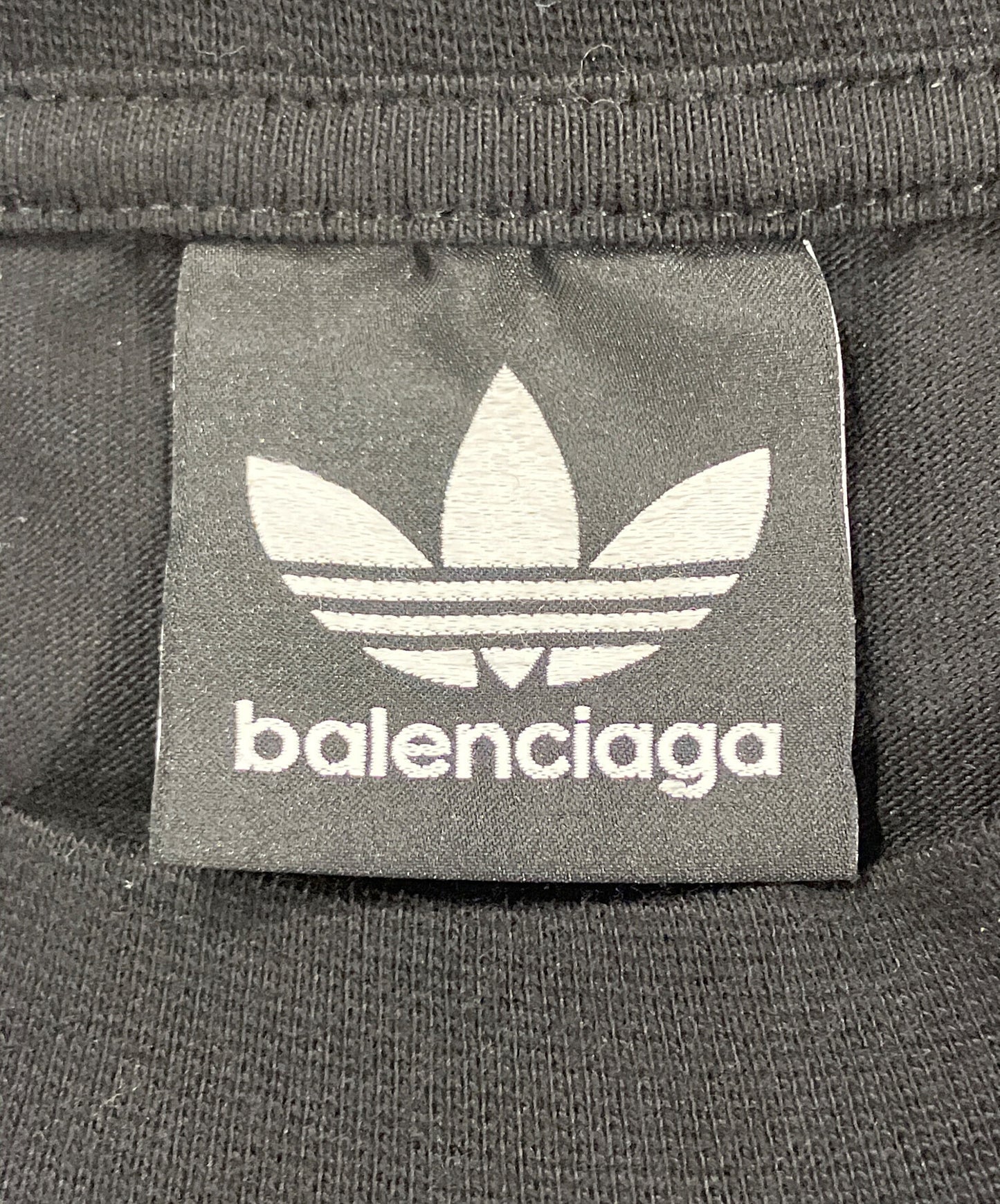 [Pre-owned] BALENCIAGA  Logo Embroidery Oversized T-Shirt 723976 TNVN8