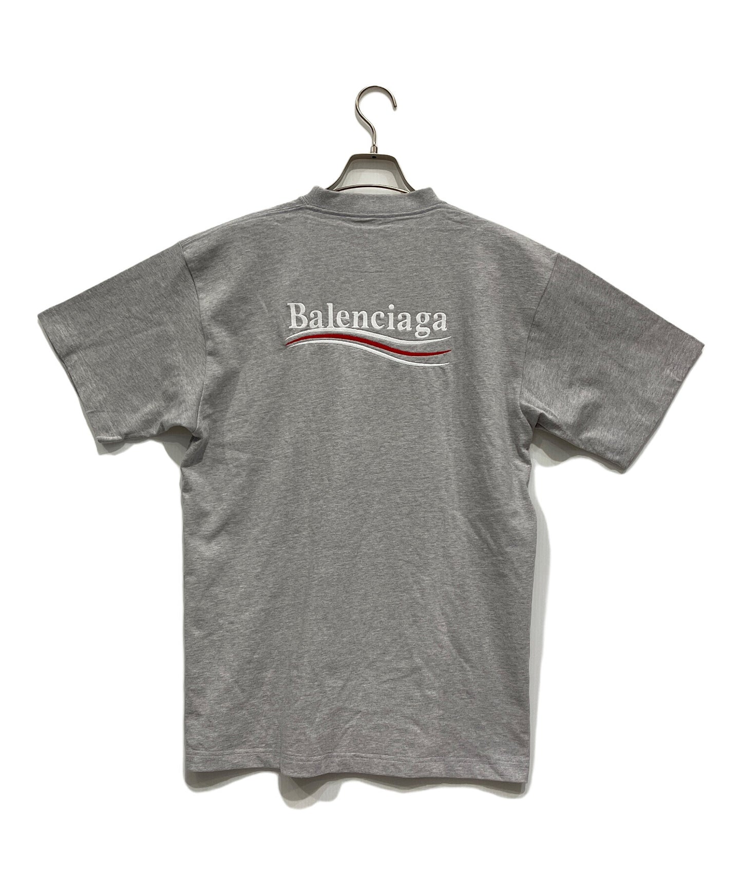 [Pre-owned] BALENCIAGA POLITICAL CAMPAIGN LARGE FIT TEE 641675 TKVJ1