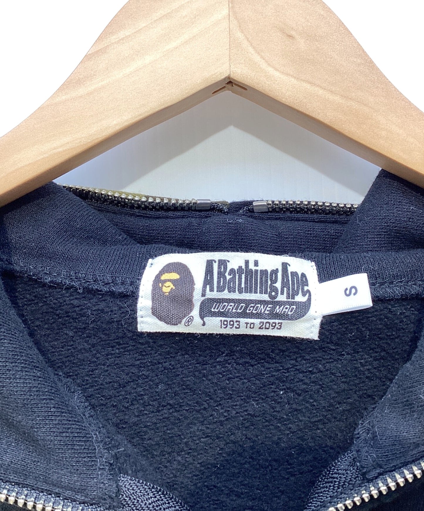 [Pre-owned] A BATHING APE full-zip parka 001zpd301001x