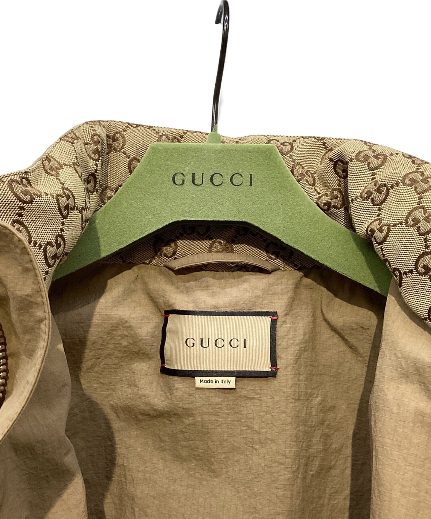 [Pre-owned] GUCCI ripstop coat 762598 ZAPBR