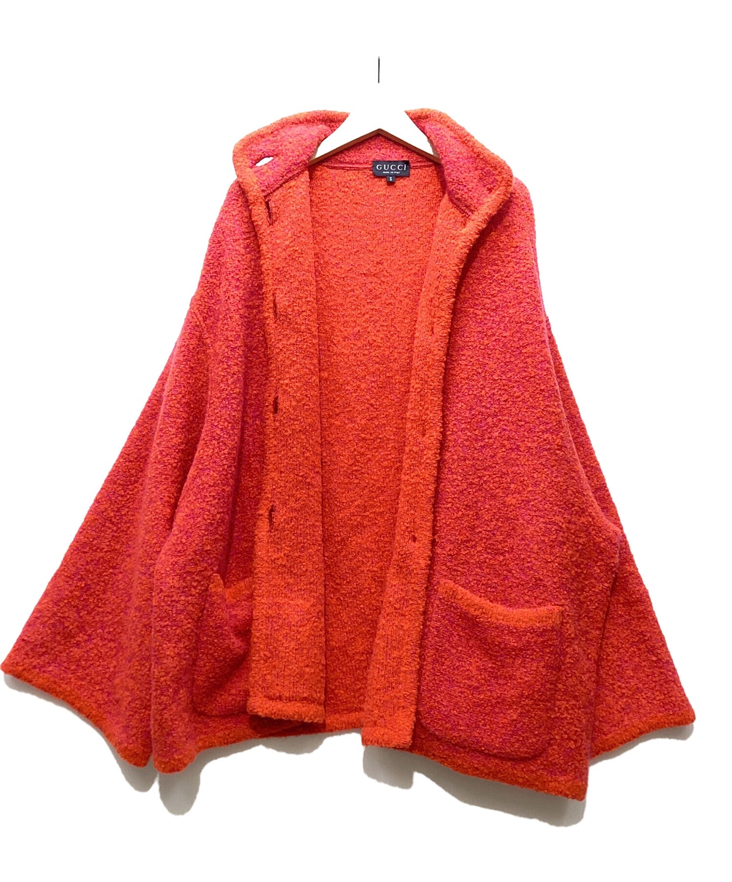 [Pre-owned] GUCCI Alpaca-blend knit cardigan 257-5057-7948